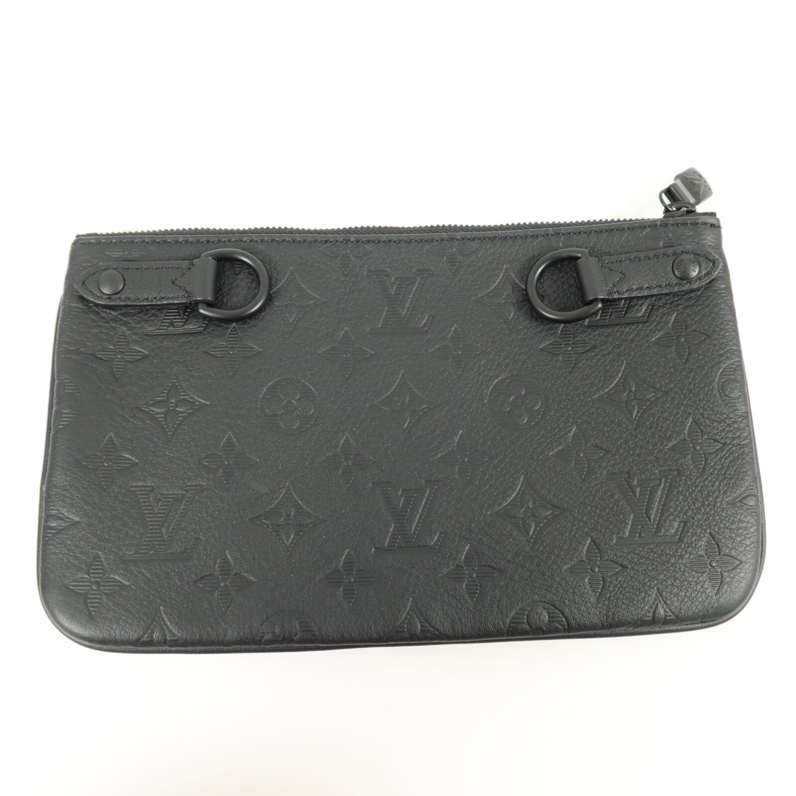LOUIS VUITTON Monogram Shadow Trio Messenger肩背袋