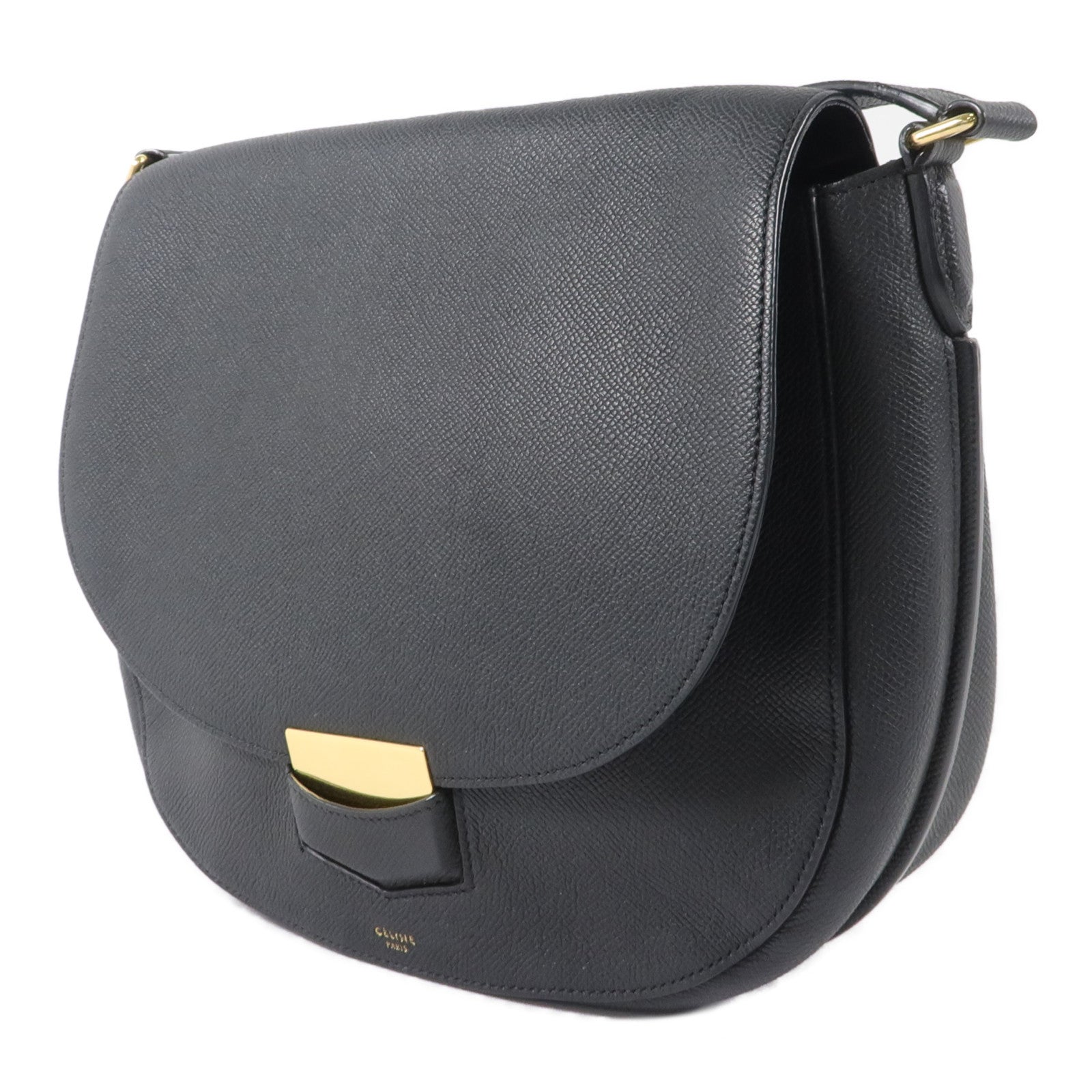 CELINE 牛皮皮革Trotter肩背袋