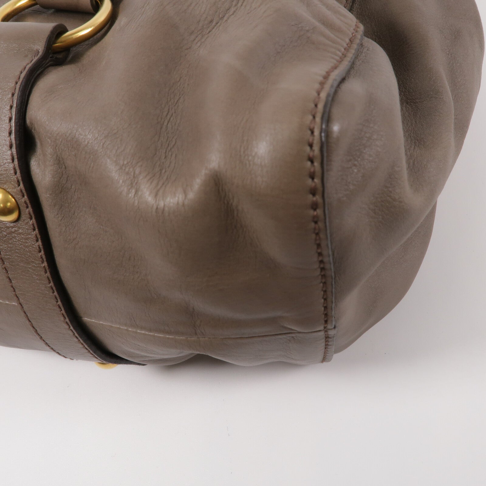 Miu Miu 牛皮皮革2 Way Shoulder手挽肩背兩用袋