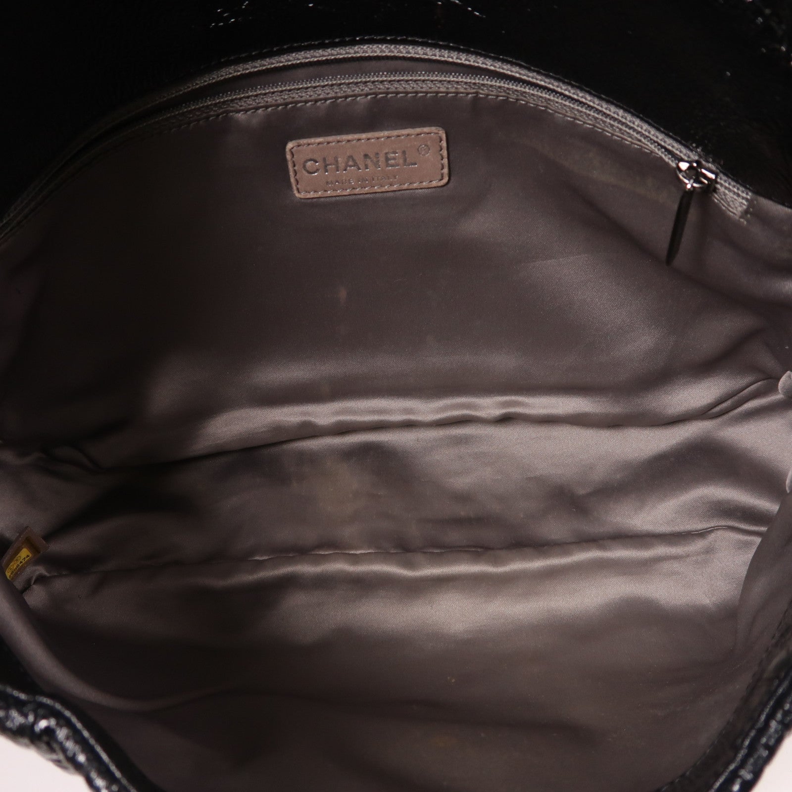 CHANEL 【激減優惠】皮革Shoulder Bag銀扣鏈帶肩背袋