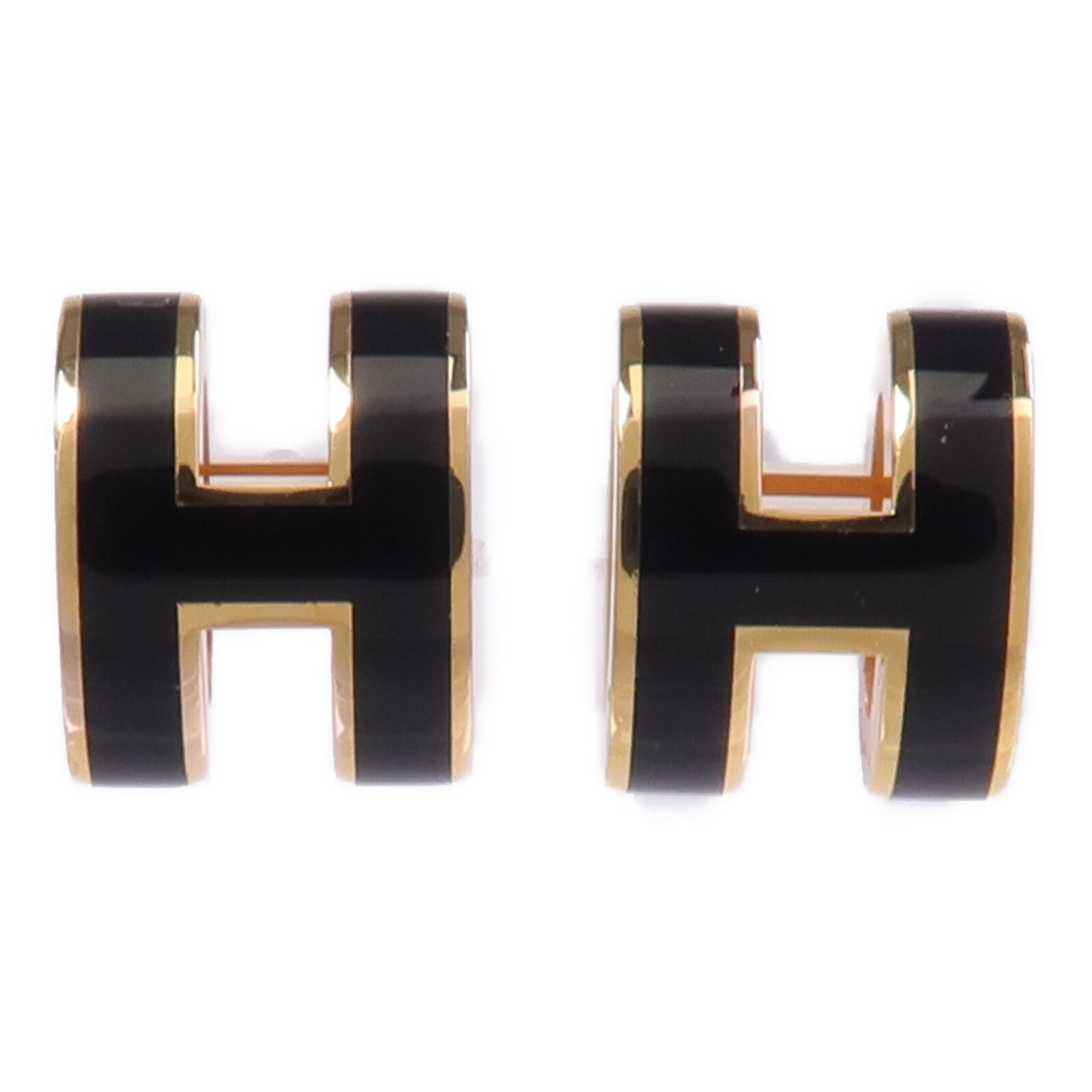 HERMES 金屬Pop H耳環