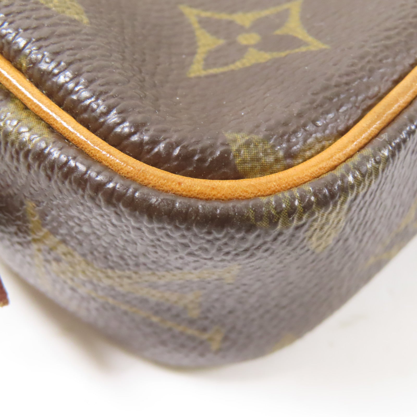 LOUIS VUITTON Monogram Pochette Marly Bando金扣肩背袋啡色