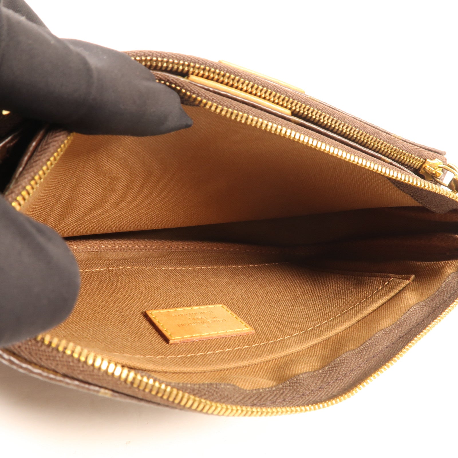 LOUIS VUITTON Monogram Multi Pochette Accessoires金扣肩背袋