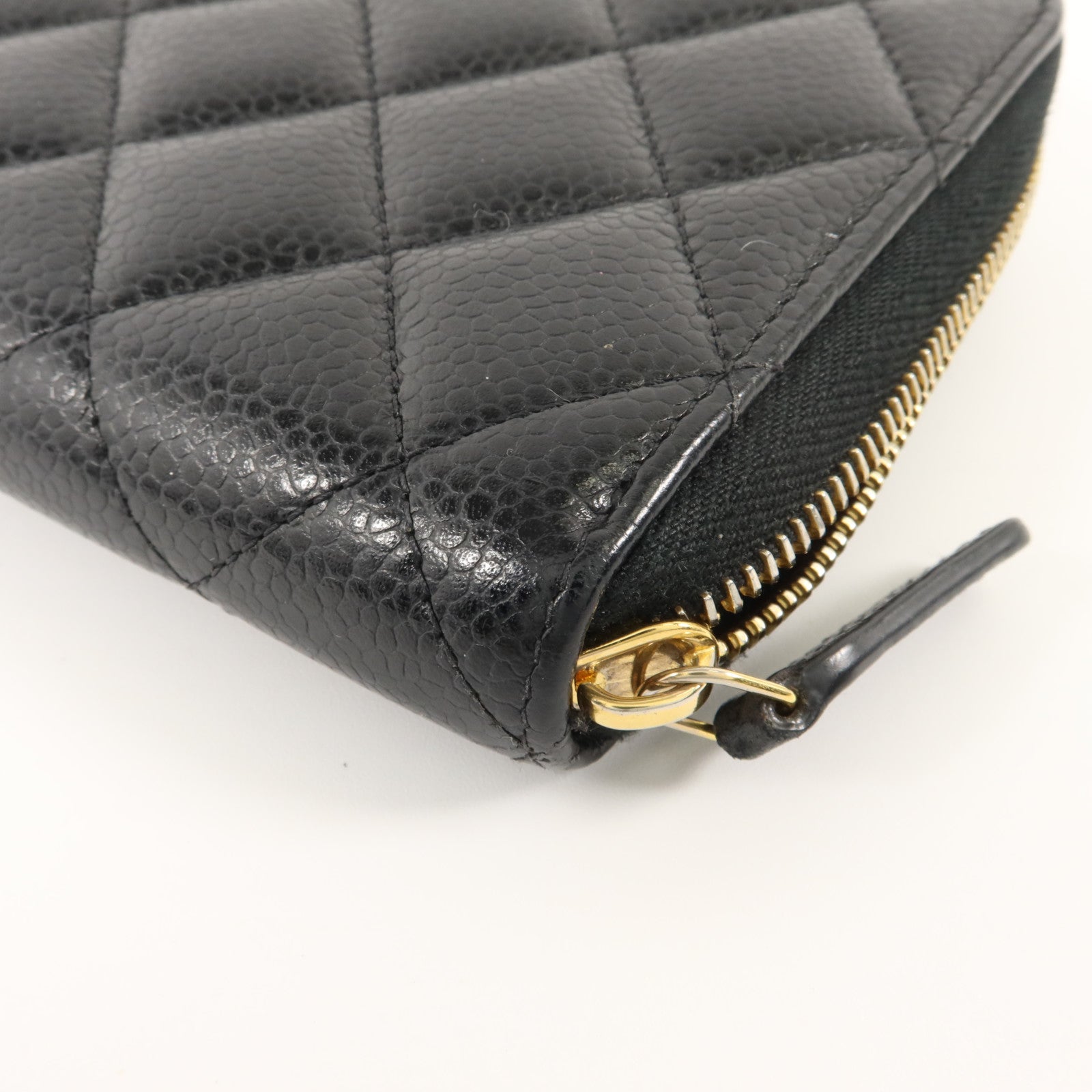 CHANEL 牛皮皮革Zipper Long Wallet長錢包
