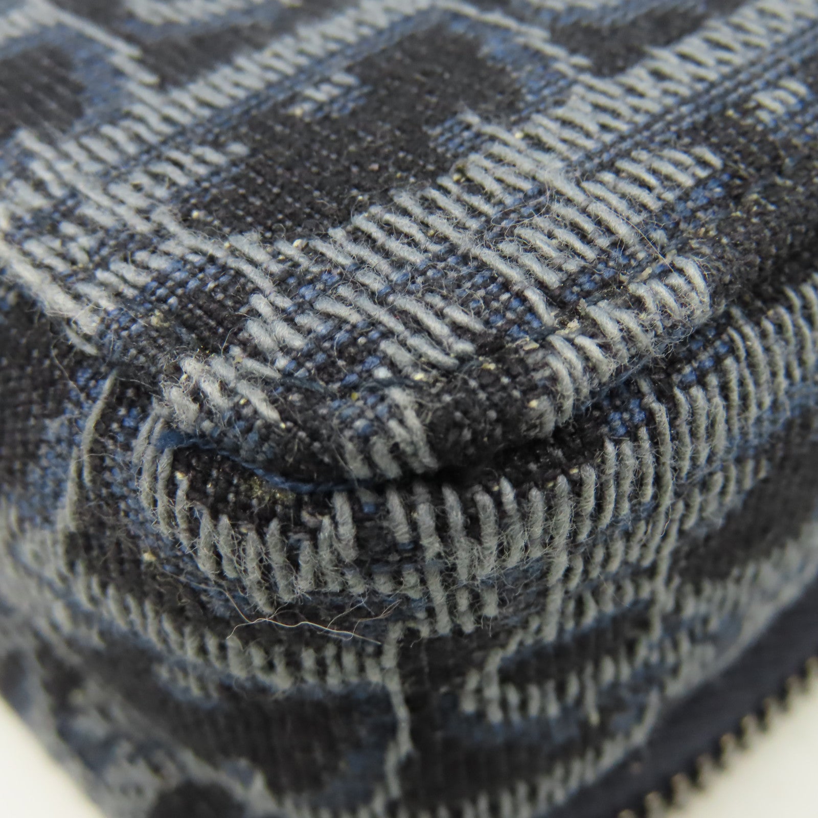 Dior 【激減優惠】帆布Oblique Jacquard Shoulder Bag肩背袋寶藍色