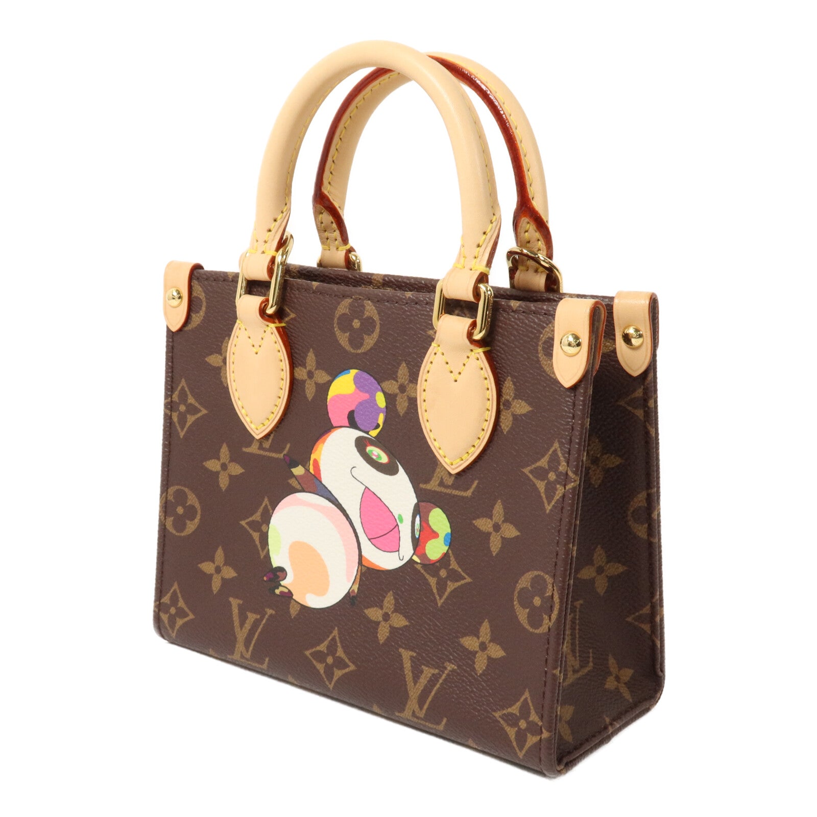 LOUIS VUITTON Monogram LV x TM On The Go BB手挽肩背兩用袋