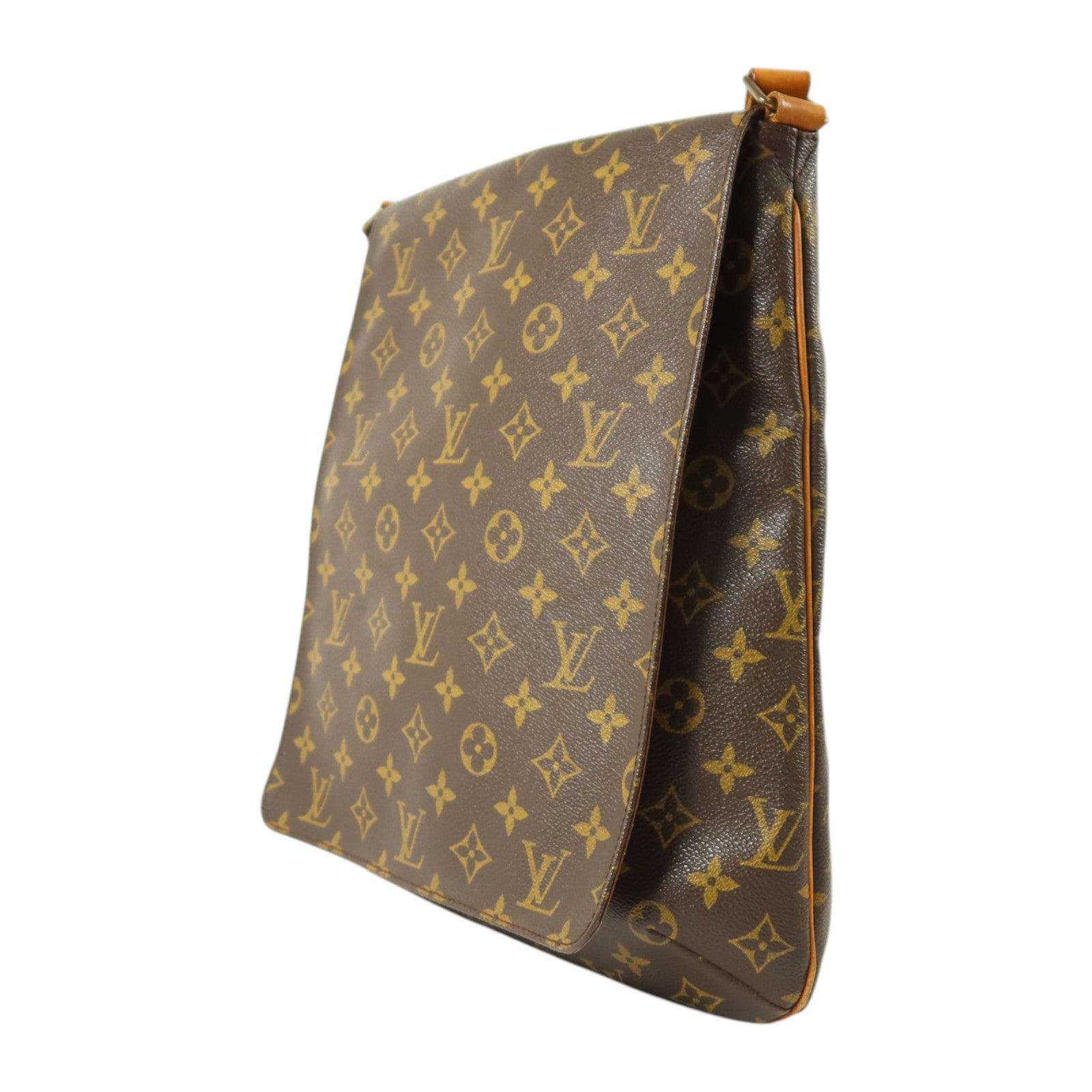 LOUIS VUITTON Monogram Musette金扣肩背袋