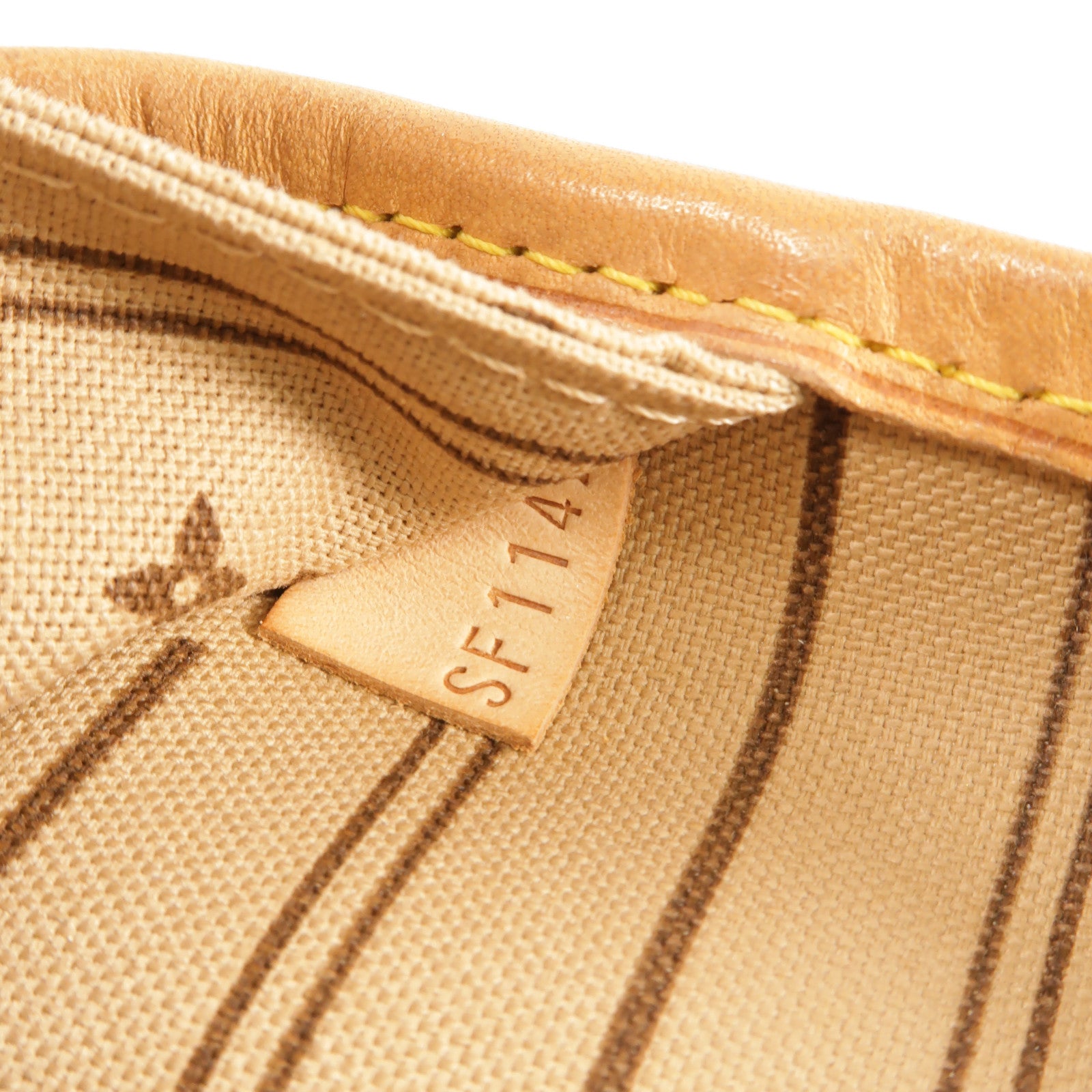 LOUIS VUITTON Monogram Neverfull MM金扣手挽袋