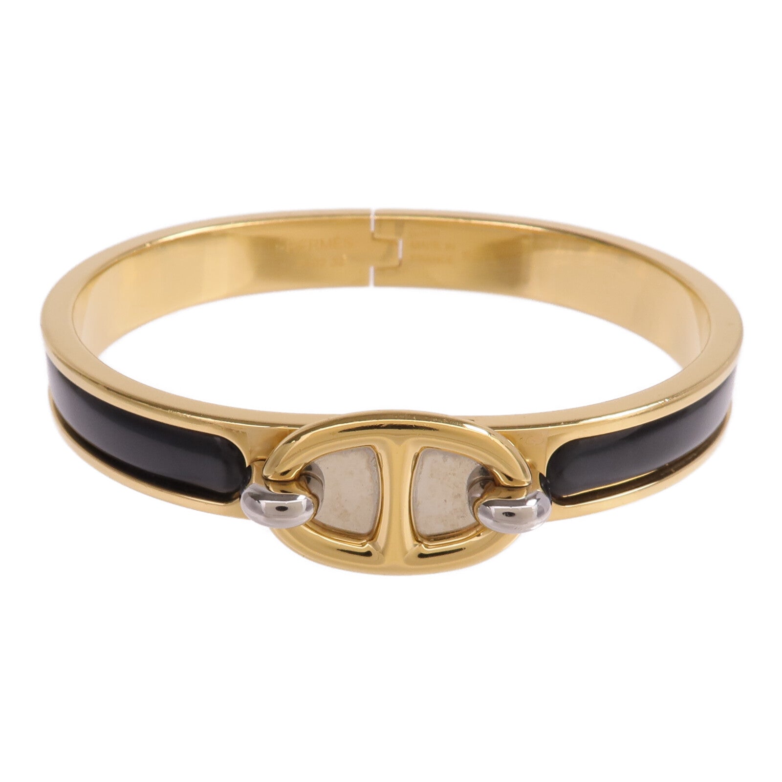 HERMES 金屬Mini Clic Chaine D'Ancre手鐲
