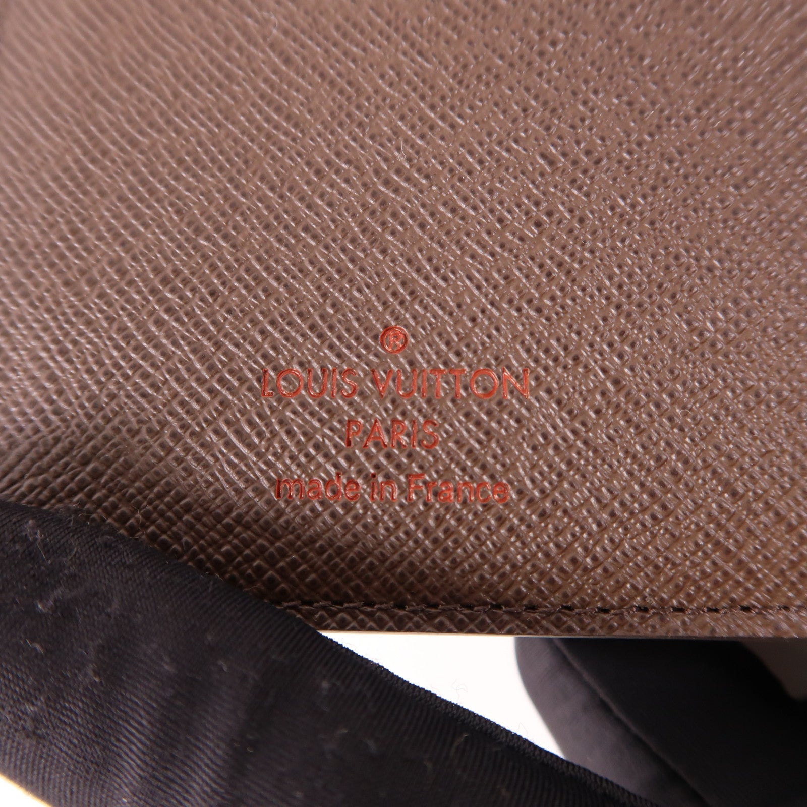 LOUIS VUITTON LV GHW Joey Wallet N60034 Damier Brown