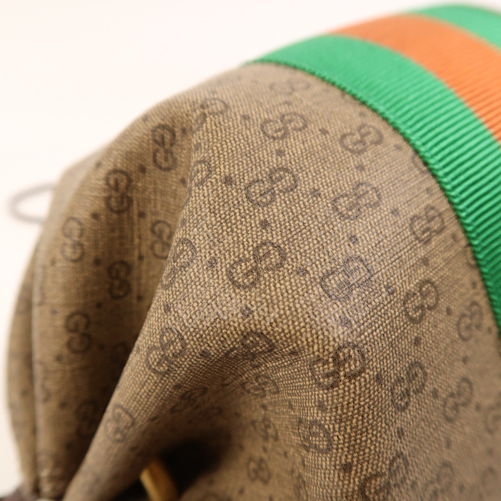 GUCCI 塗層帆布New Candy金扣肩背袋