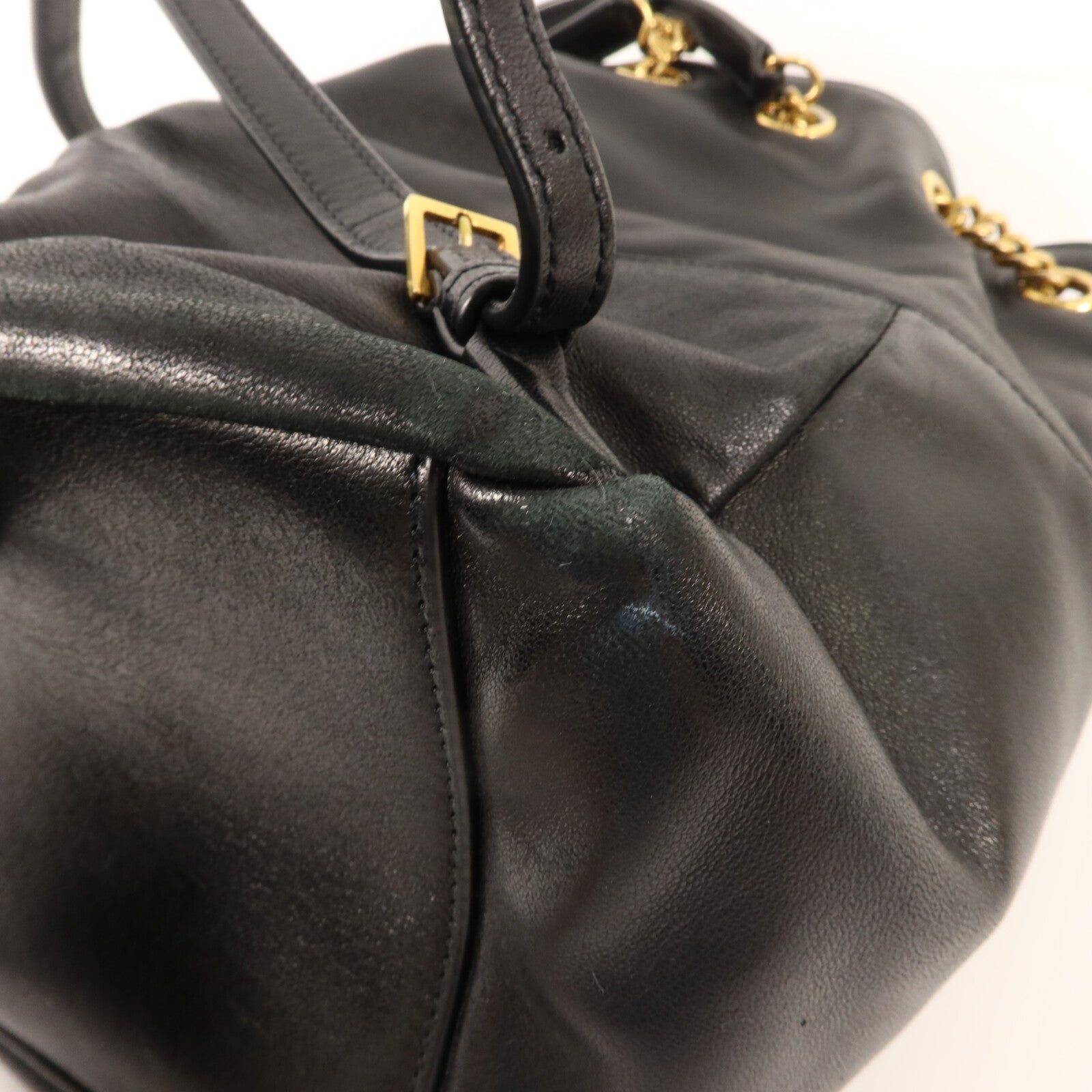 SAINT LAURENT 羊皮/麂皮皮革Jamie Backpack背包