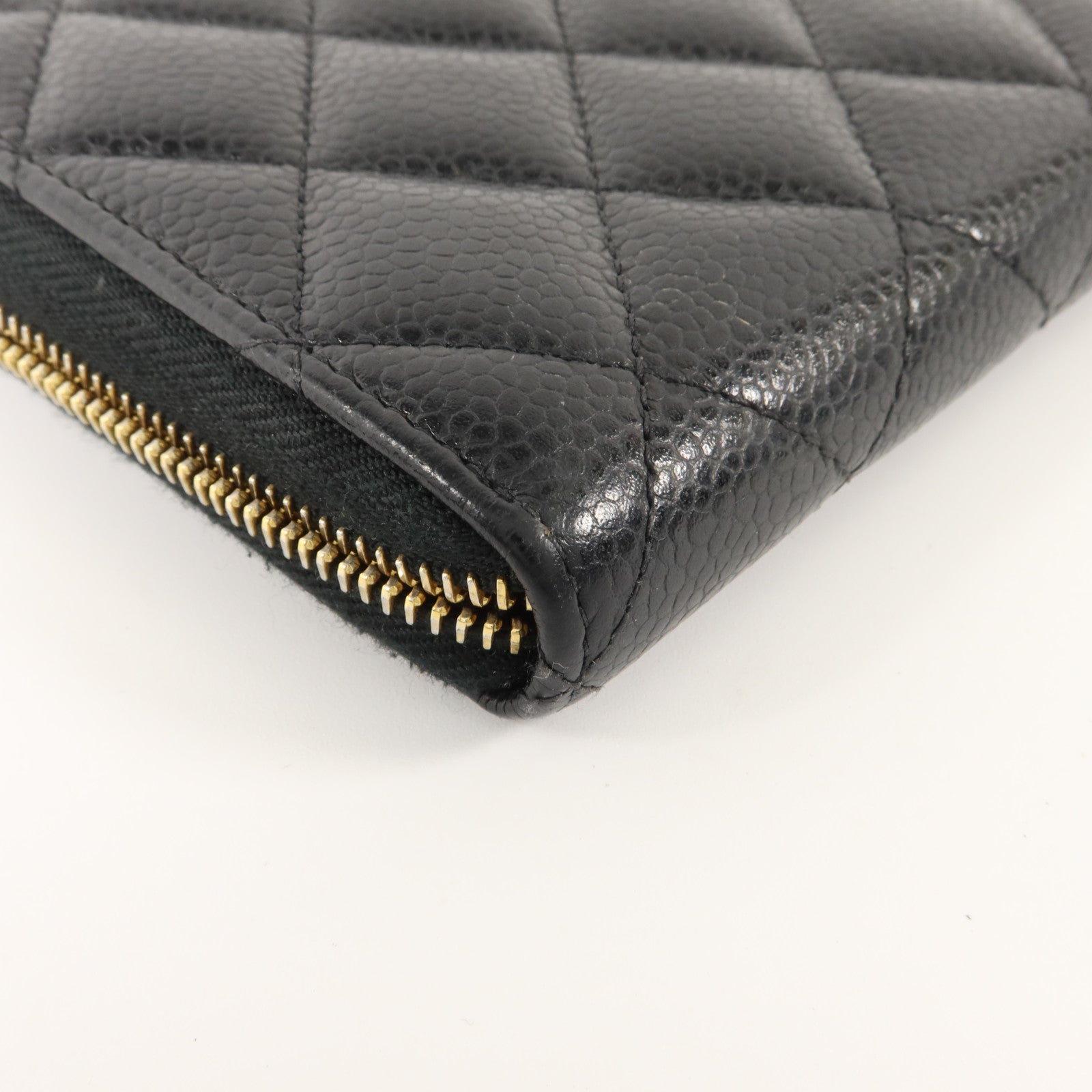CHANEL 牛皮皮革Zipper Long Wallet長錢包