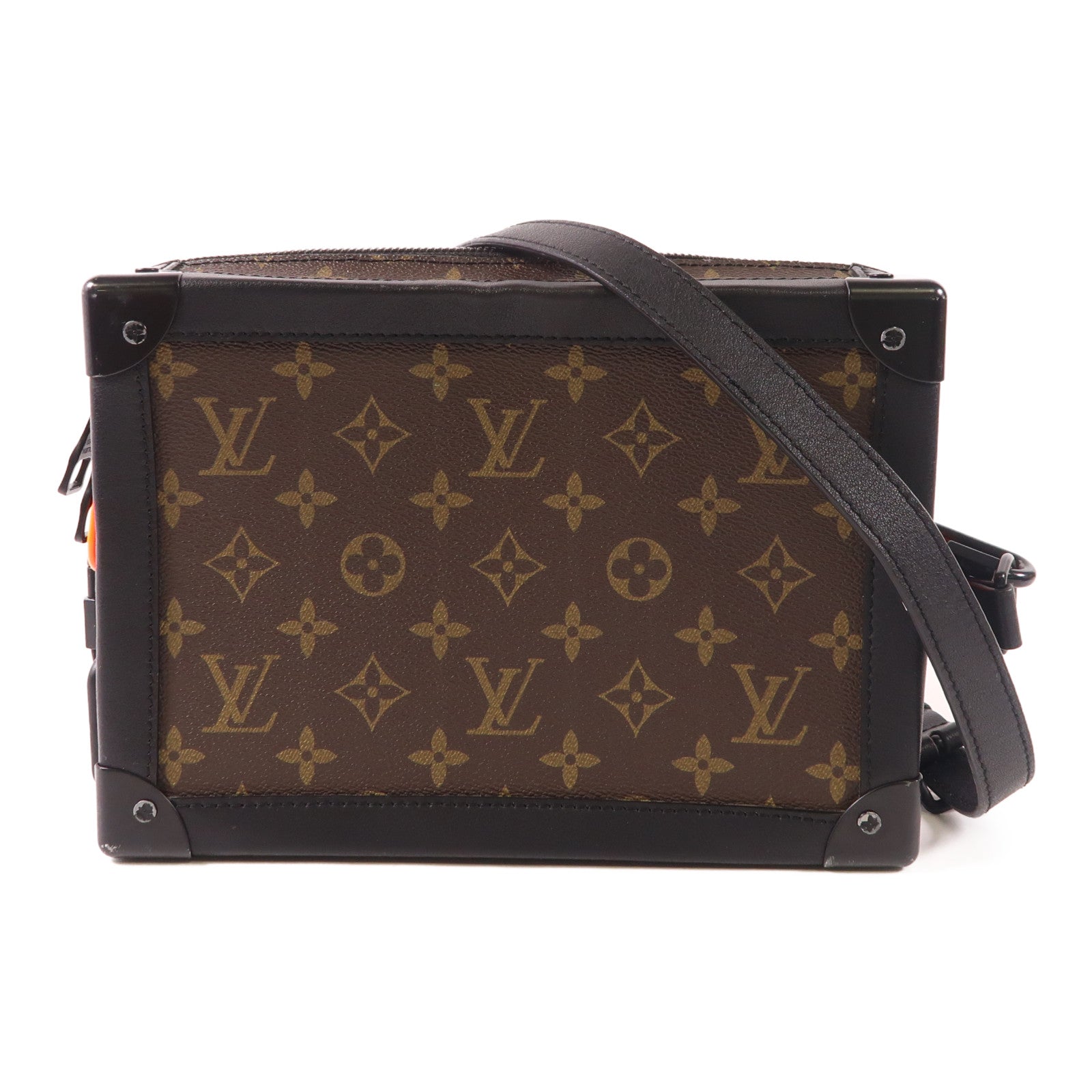 LOUIS VUITTON LV Soft Trunk Shoulder Bag M44427 Monogram Solar Brown