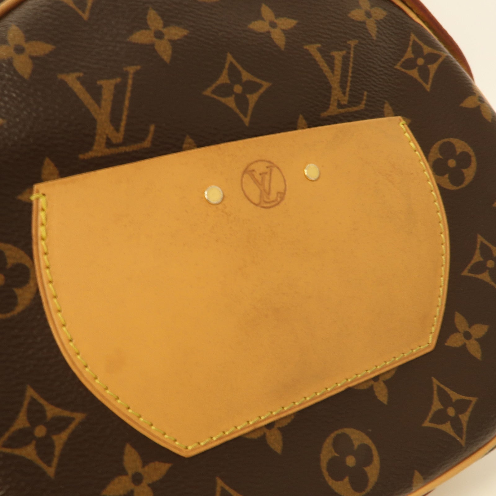 LOUIS VUITTON Monogram Boite Chapeau Souple金扣肩背袋啡色