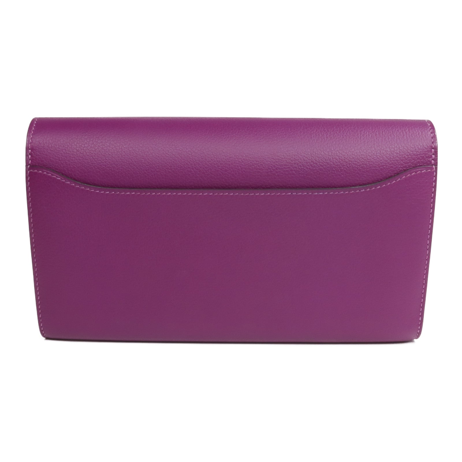 HERMES Evercolor皮革Constance Long Wallet長錢包