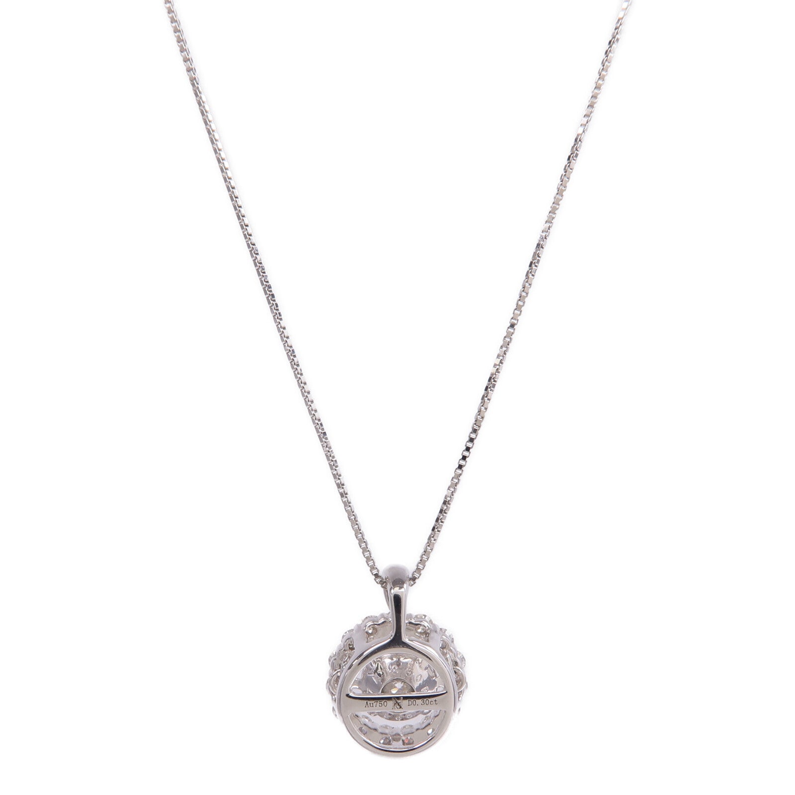 JEWELRY PT850鉑金/18K白金Diamond Necklace鑽石項鍊