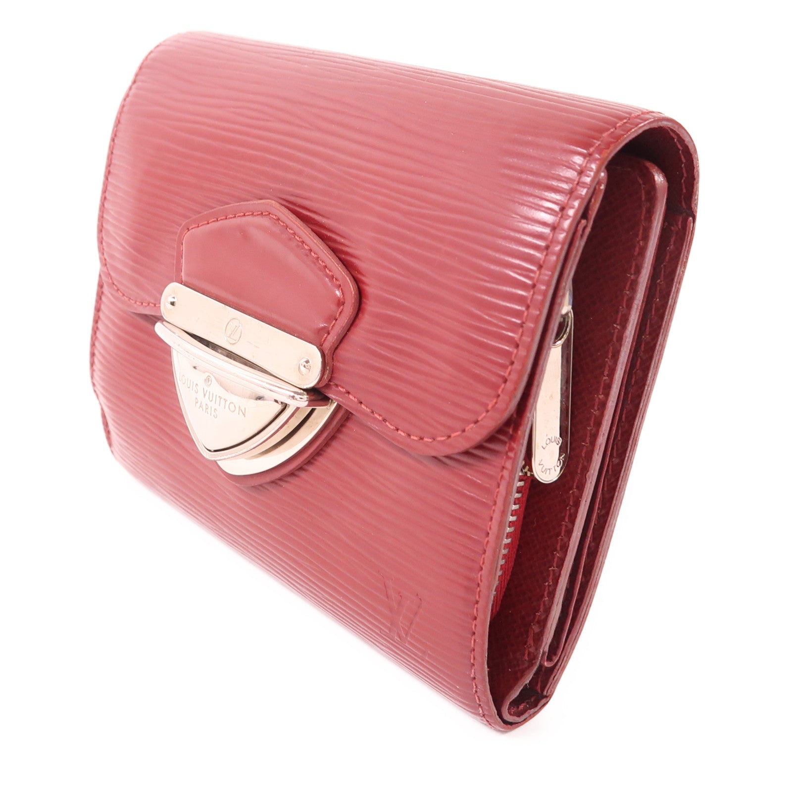 LOUIS VUITTON Epi Portefeuille Joy銀扣錢包