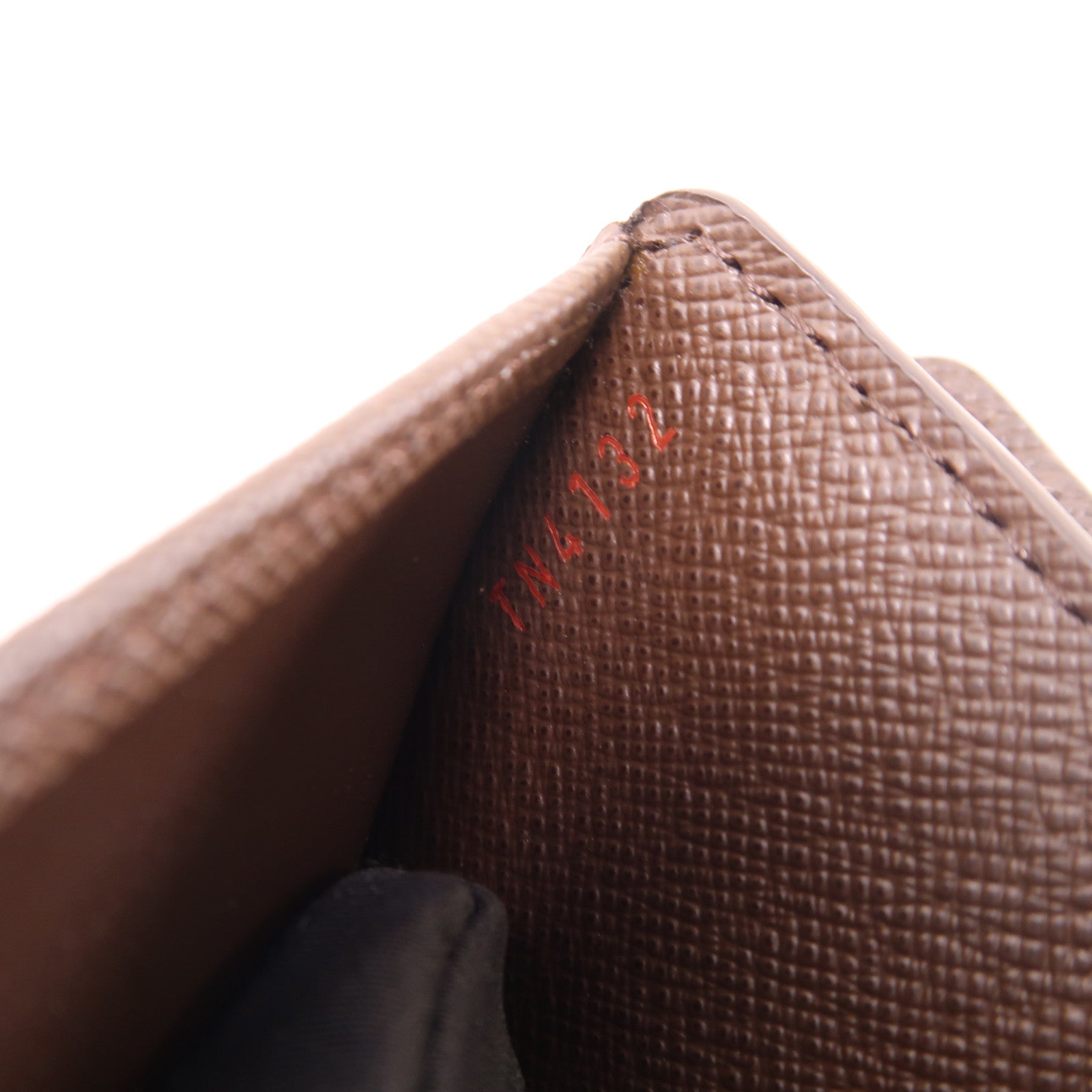 LOUIS VUITTON LV GHW Joey Wallet N60034 Damier Brown