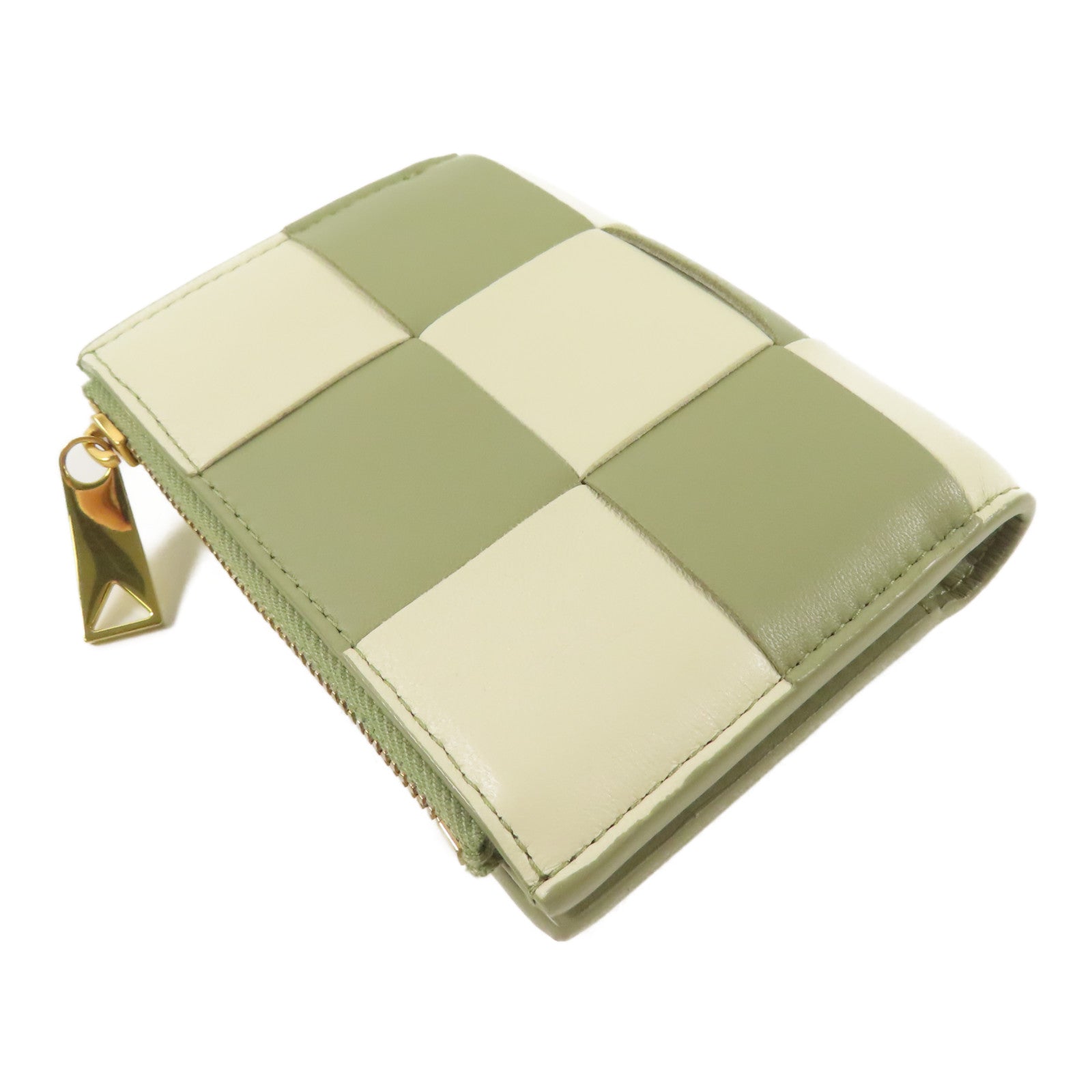 BOTTEGA VENETA 羊皮皮革Wallet金扣錢包