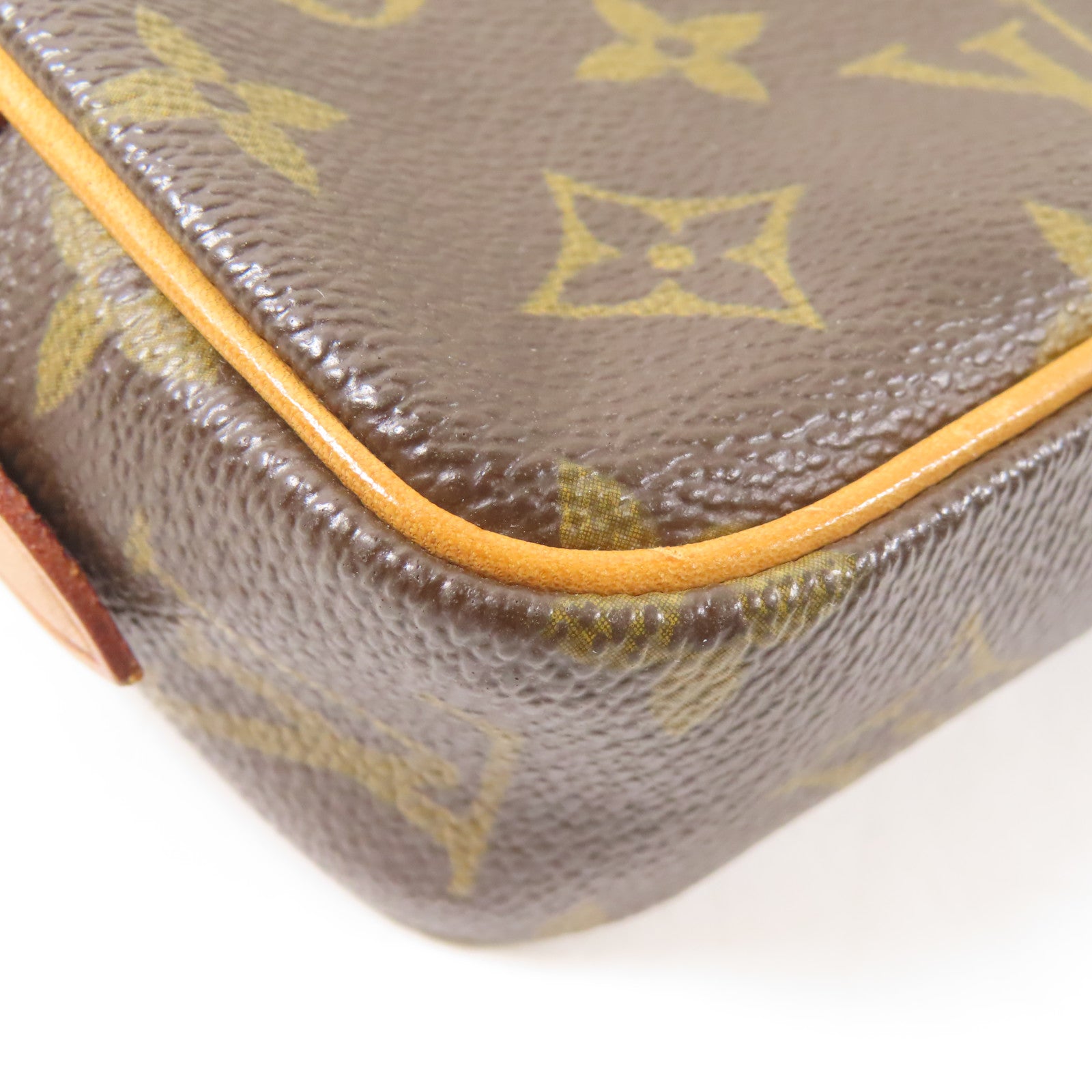 LOUIS VUITTON Monogram Pochette Marly Bando金扣肩背袋啡色