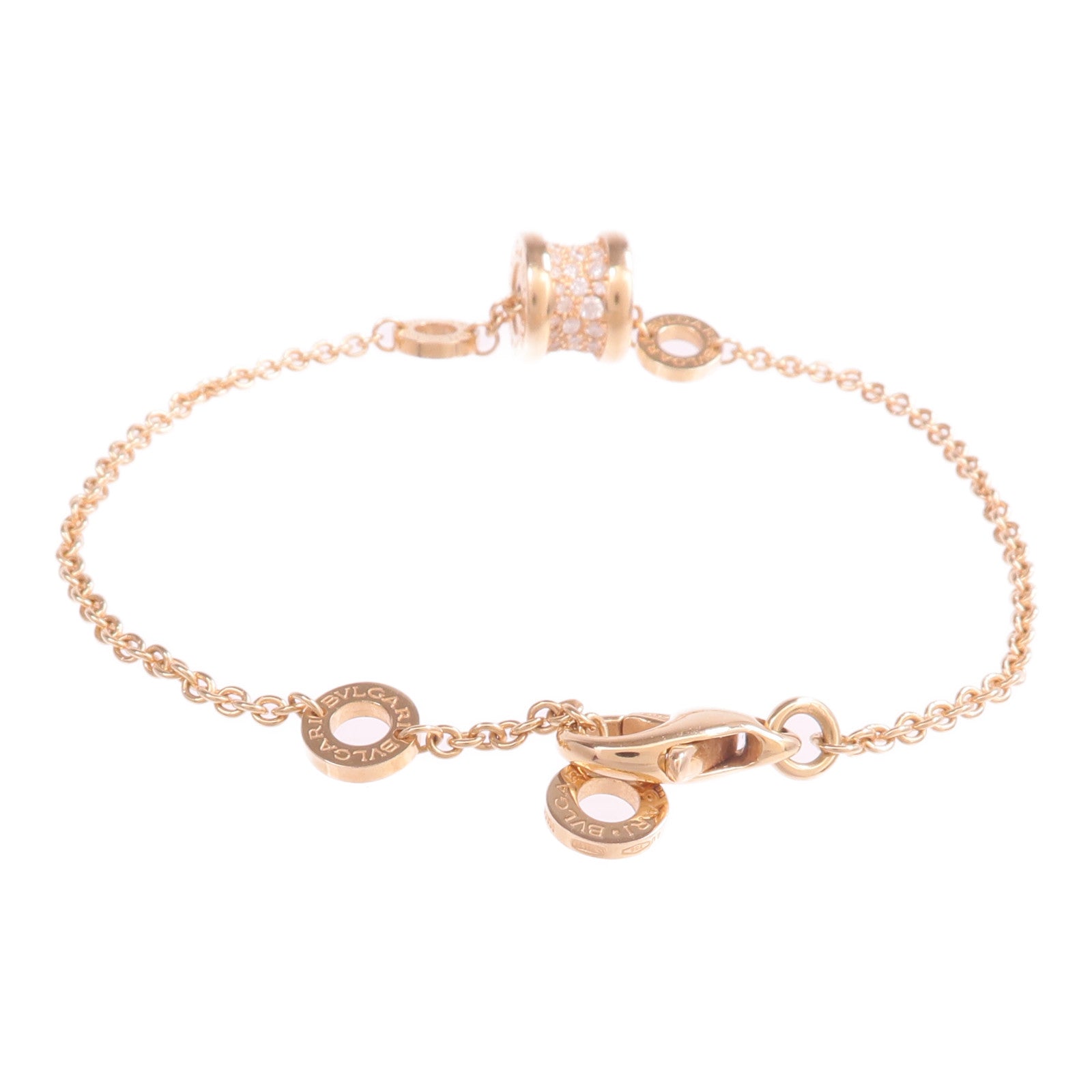 BVLGARI 18K玫瑰金B-zero1 Bracelet手鏈