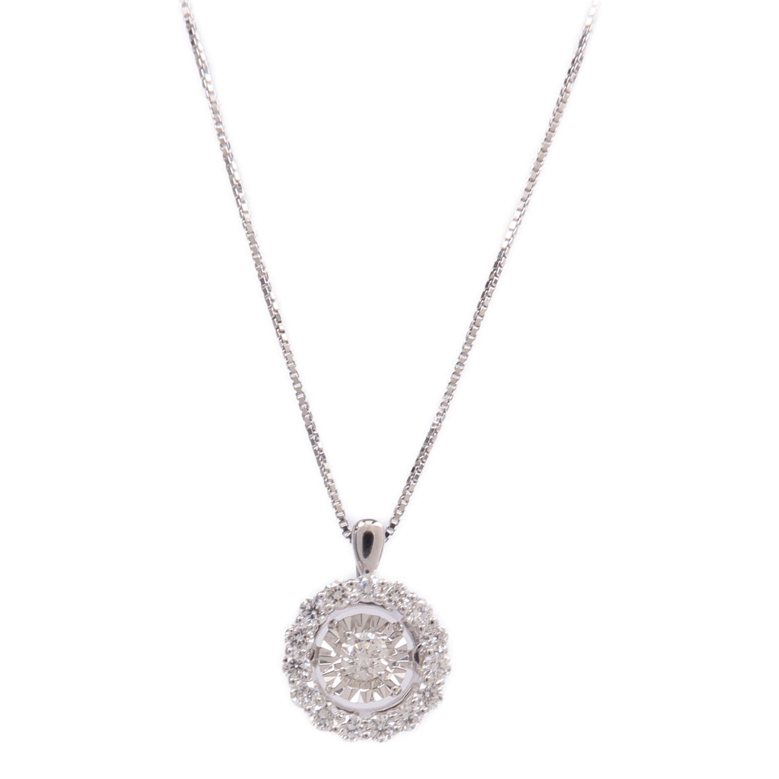 JEWELRY PT850鉑金/18K白金Diamond Necklace鑽石項鍊