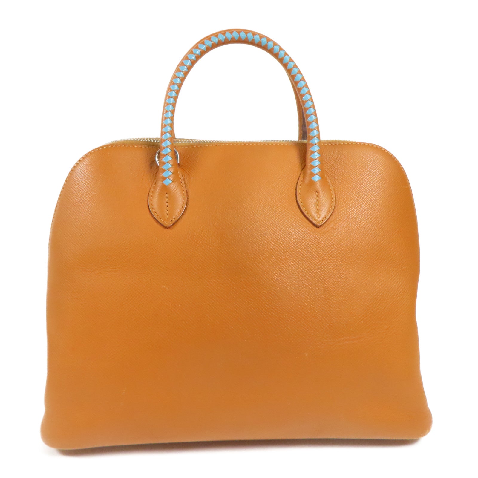 HERMES Epsom皮革Bolido1923 30銀扣手挽肩背兩用袋