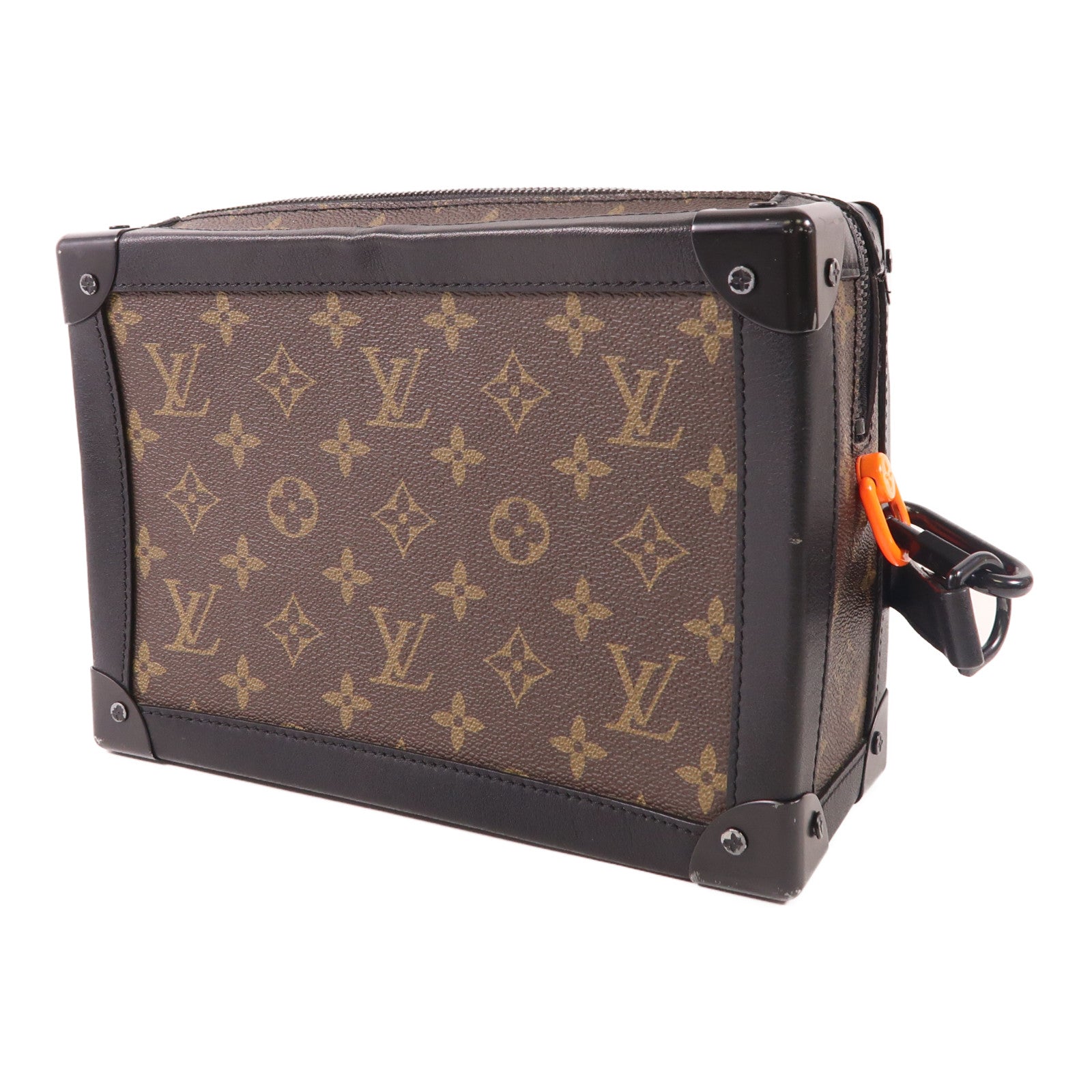 LOUIS VUITTON LV Soft Trunk Shoulder Bag M44427 Monogram Solar Brown