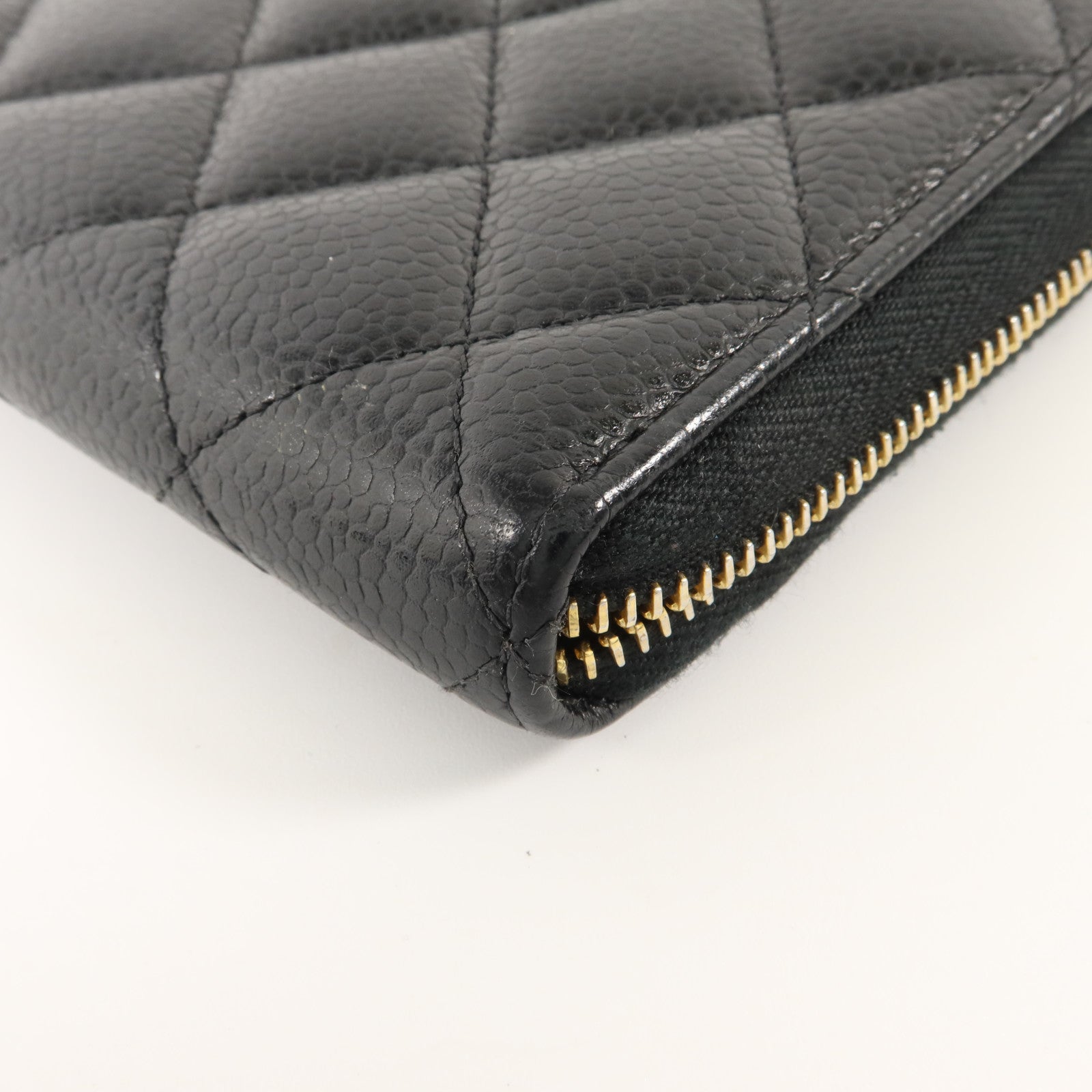 CHANEL 牛皮皮革Zipper Long Wallet長錢包
