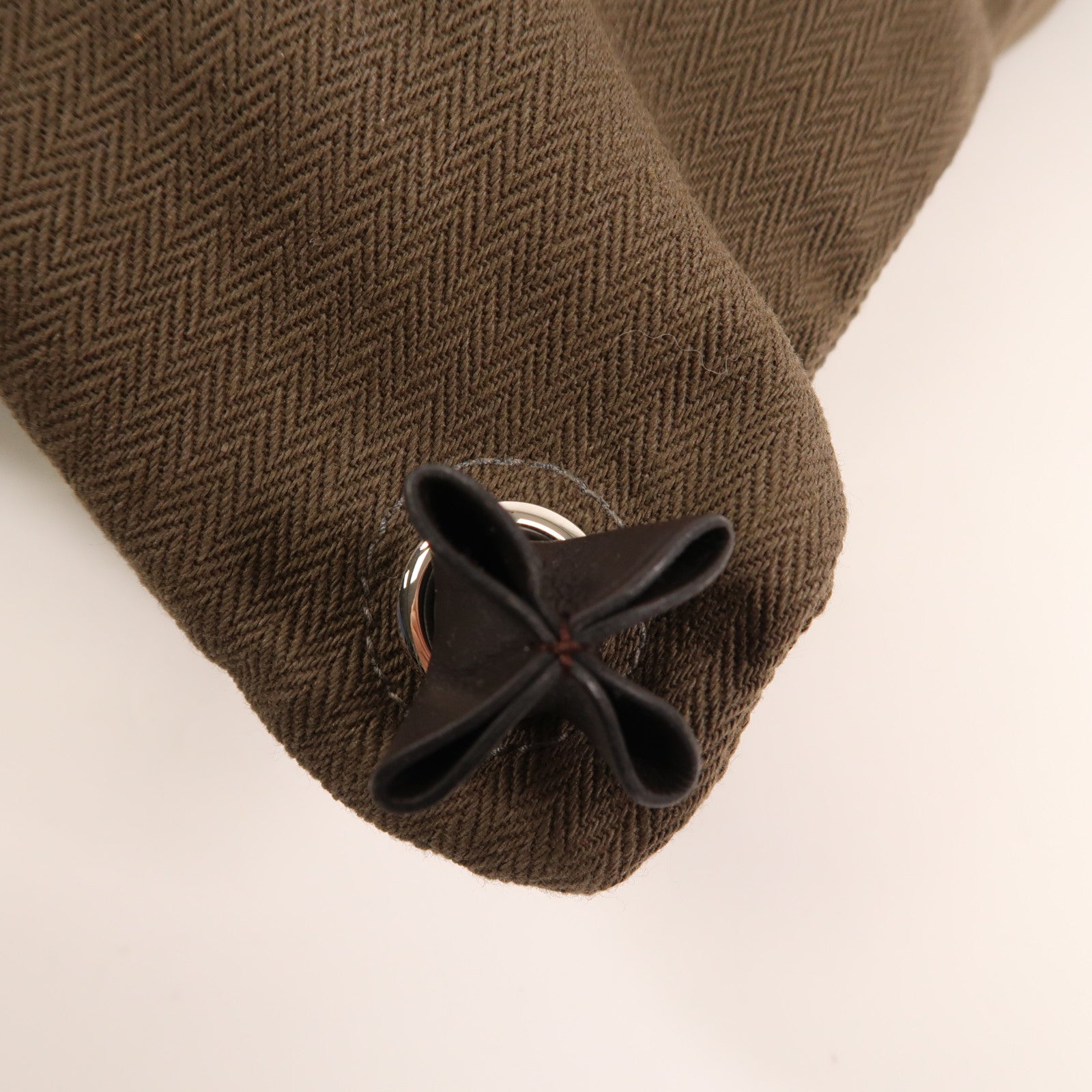 HERMES 【激減優惠】帆布/皮革Maline Grooming Bag背包