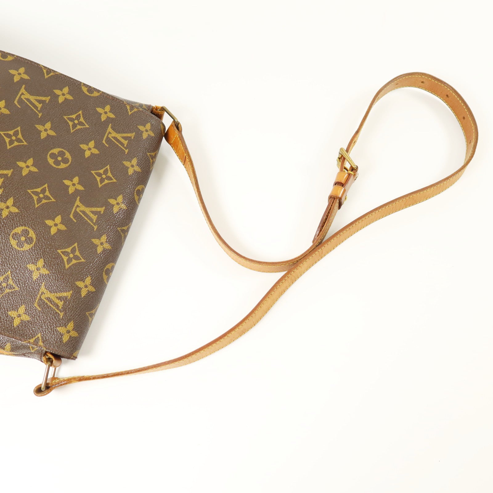 LOUIS VUITTON Monogram Musette金扣肩背袋
