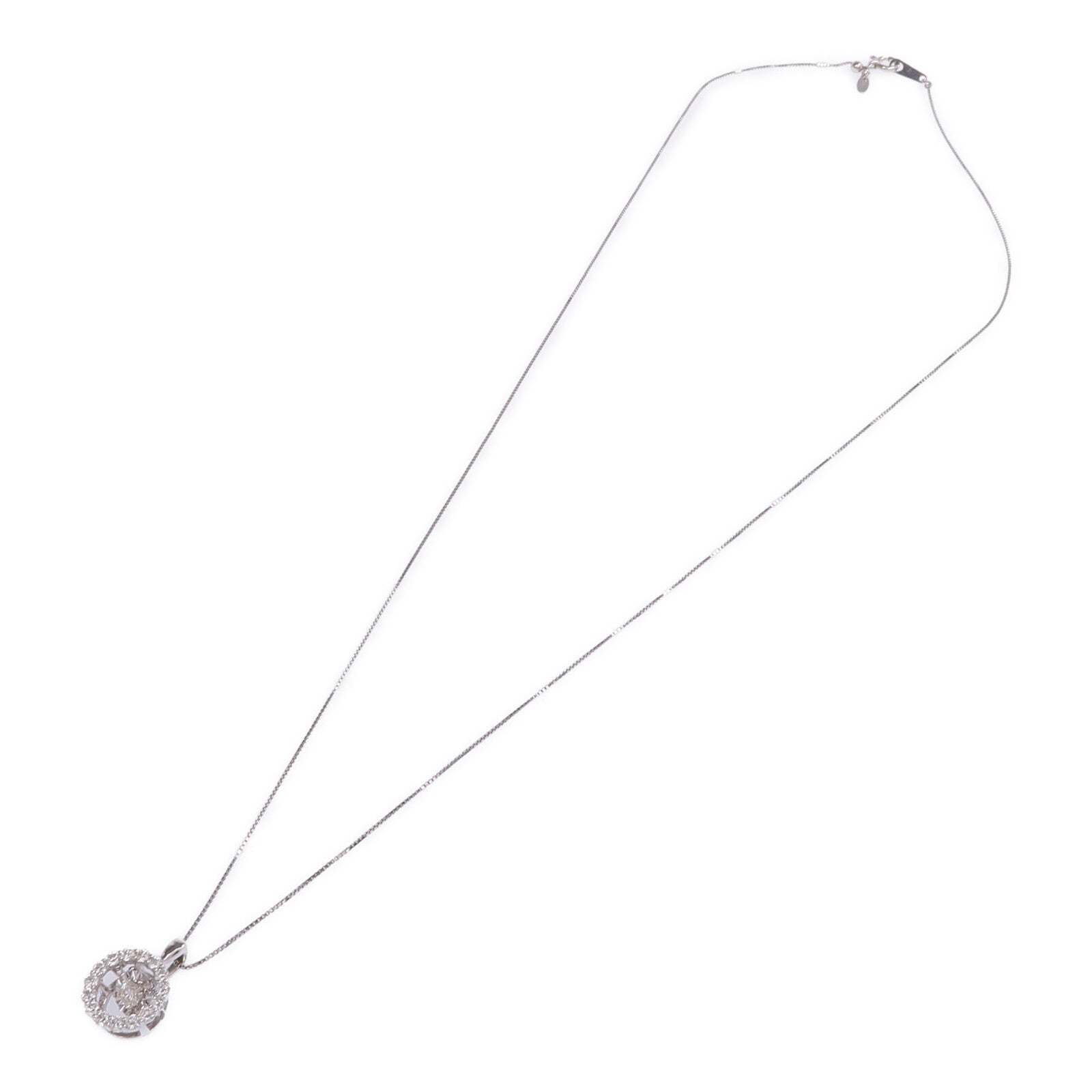 JEWELRY PT850鉑金/18K白金Diamond Necklace鑽石項鍊