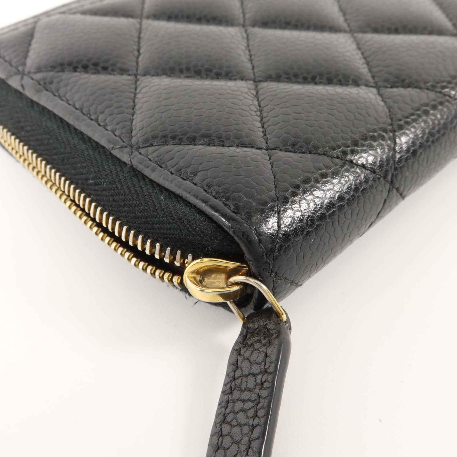CHANEL 牛皮皮革Zipper Long Wallet長錢包