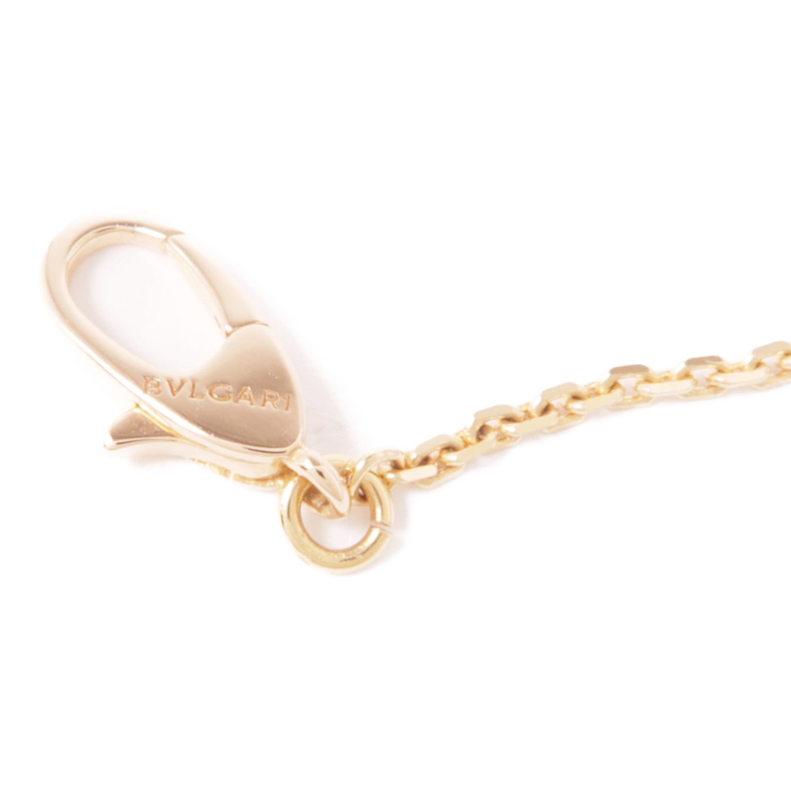 BVLGARI 18K玫瑰金Divas' Dream Necklace孔雀石/鑽石項鍊