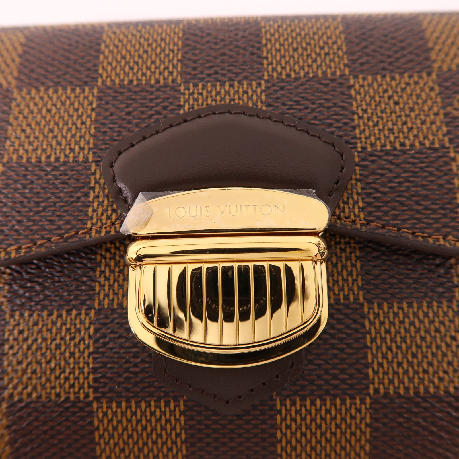 LOUIS VUITTON LV GHW Joey Wallet N60034 Damier Brown