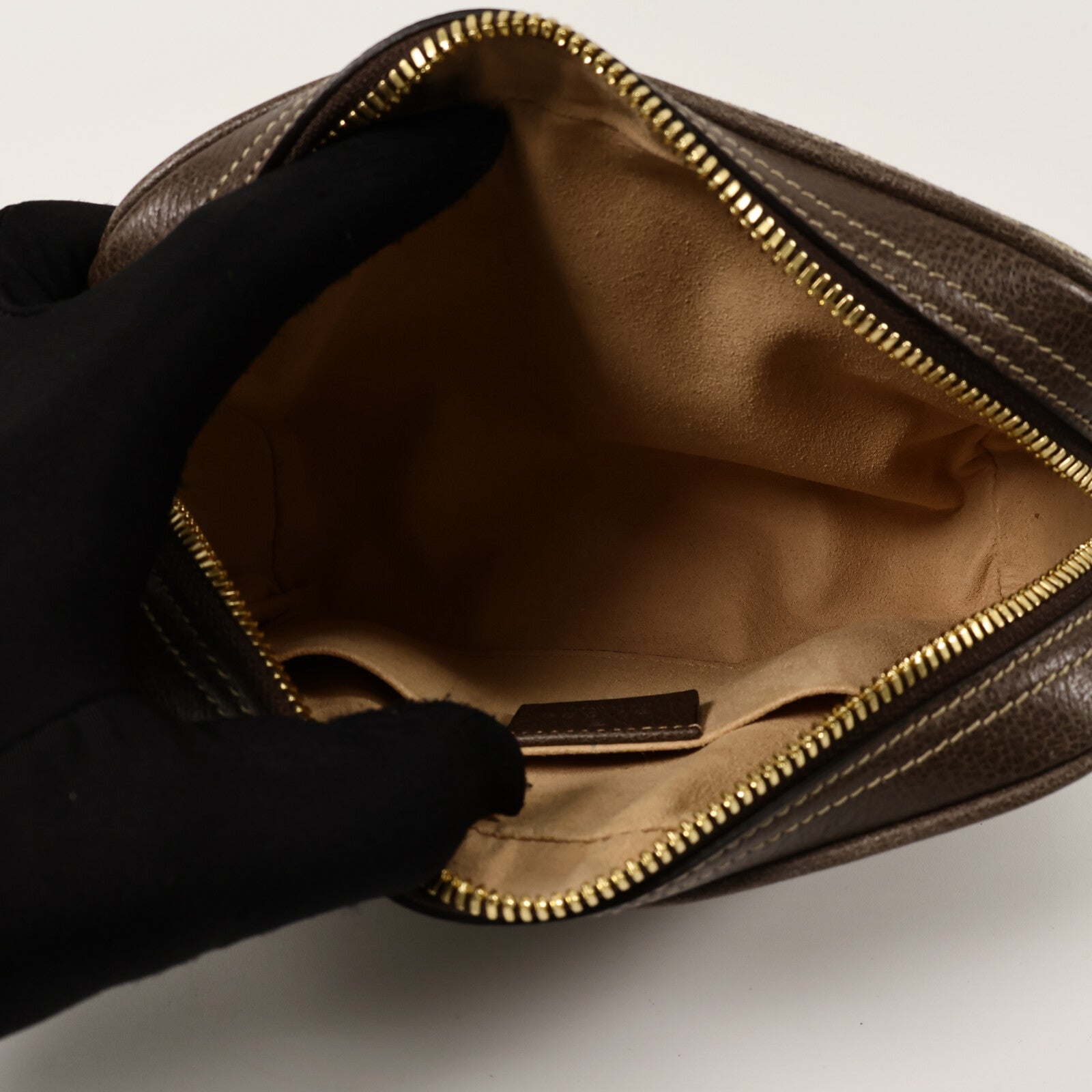 GUCCI 塗層帆布Ophidia GG Supreme腰包