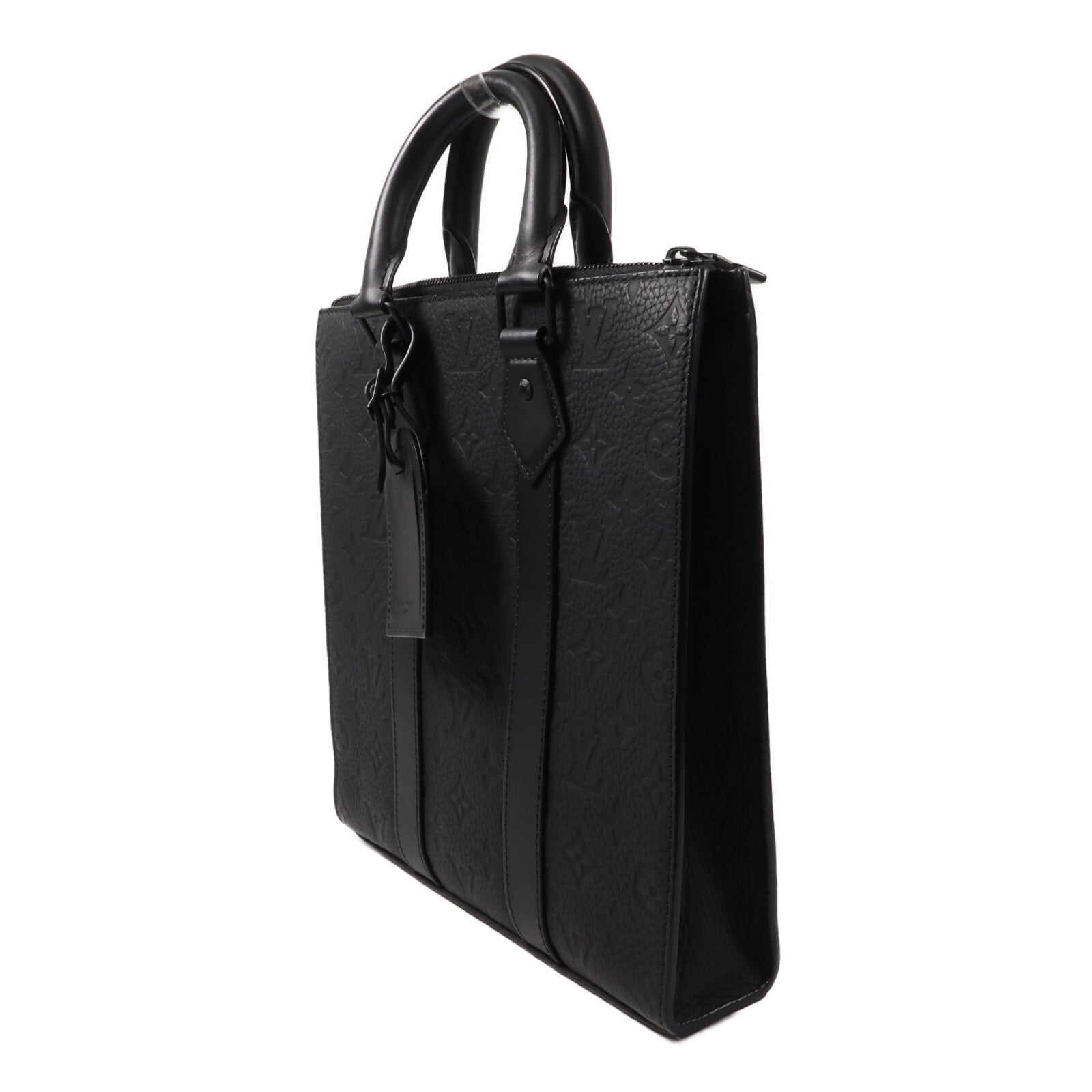 LOUIS VUITTON 牛皮皮革Sac Plat Cross手挽肩背兩用袋