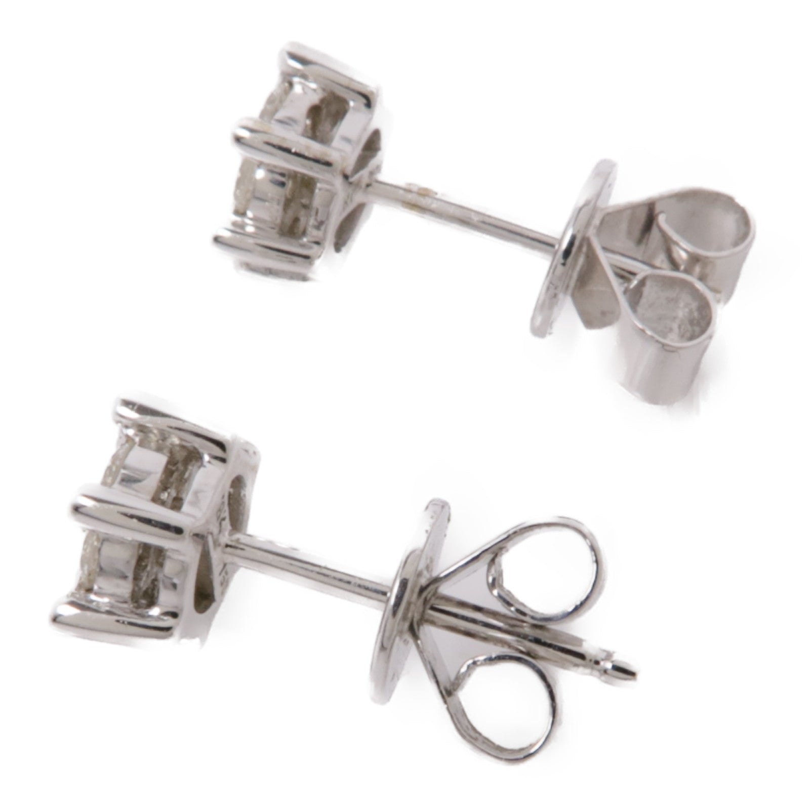 JEWELRY 18K白金Diamond Earrings鑽石耳環