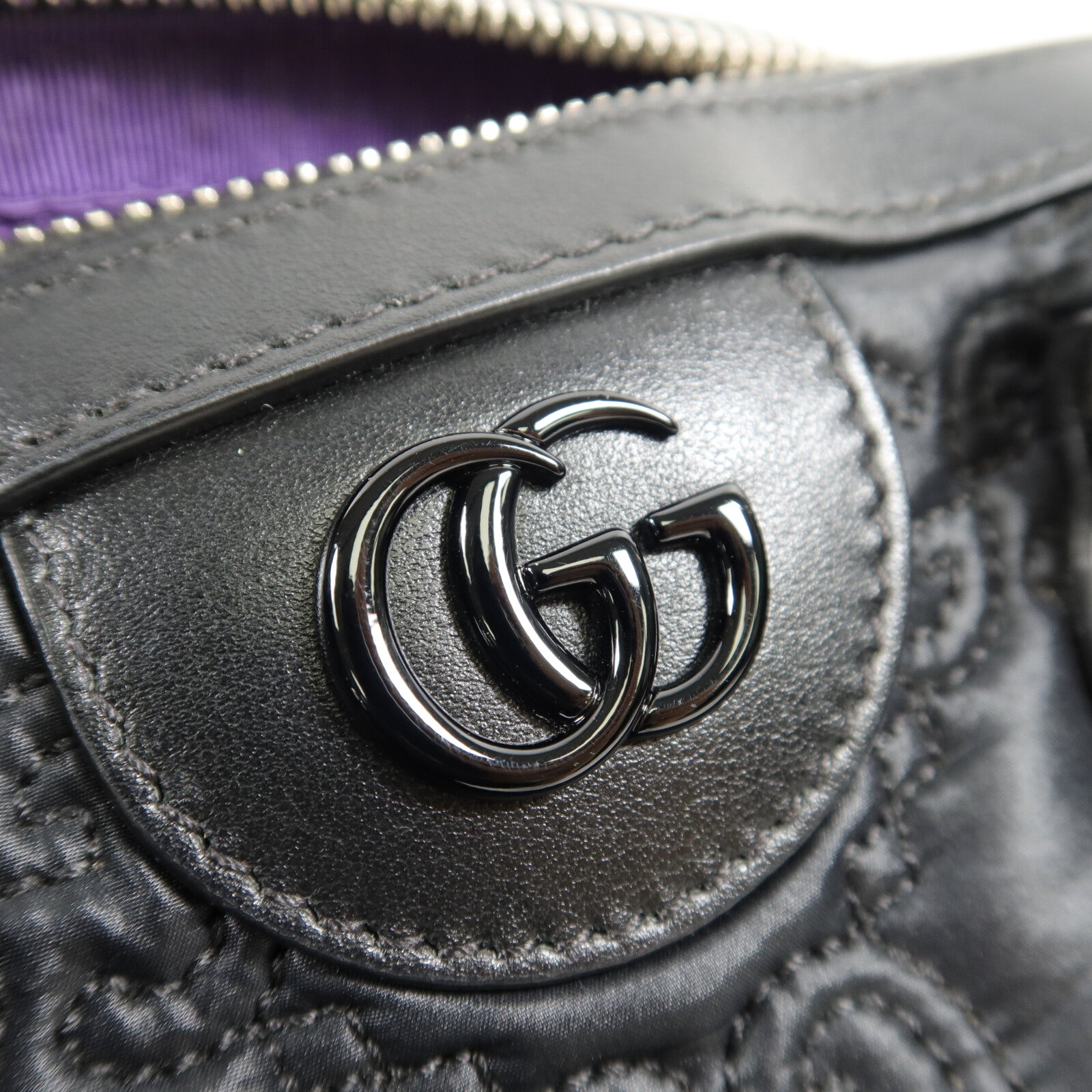 GUCCI 牛皮皮革Matelasse Mini Bag手挽肩背兩用袋