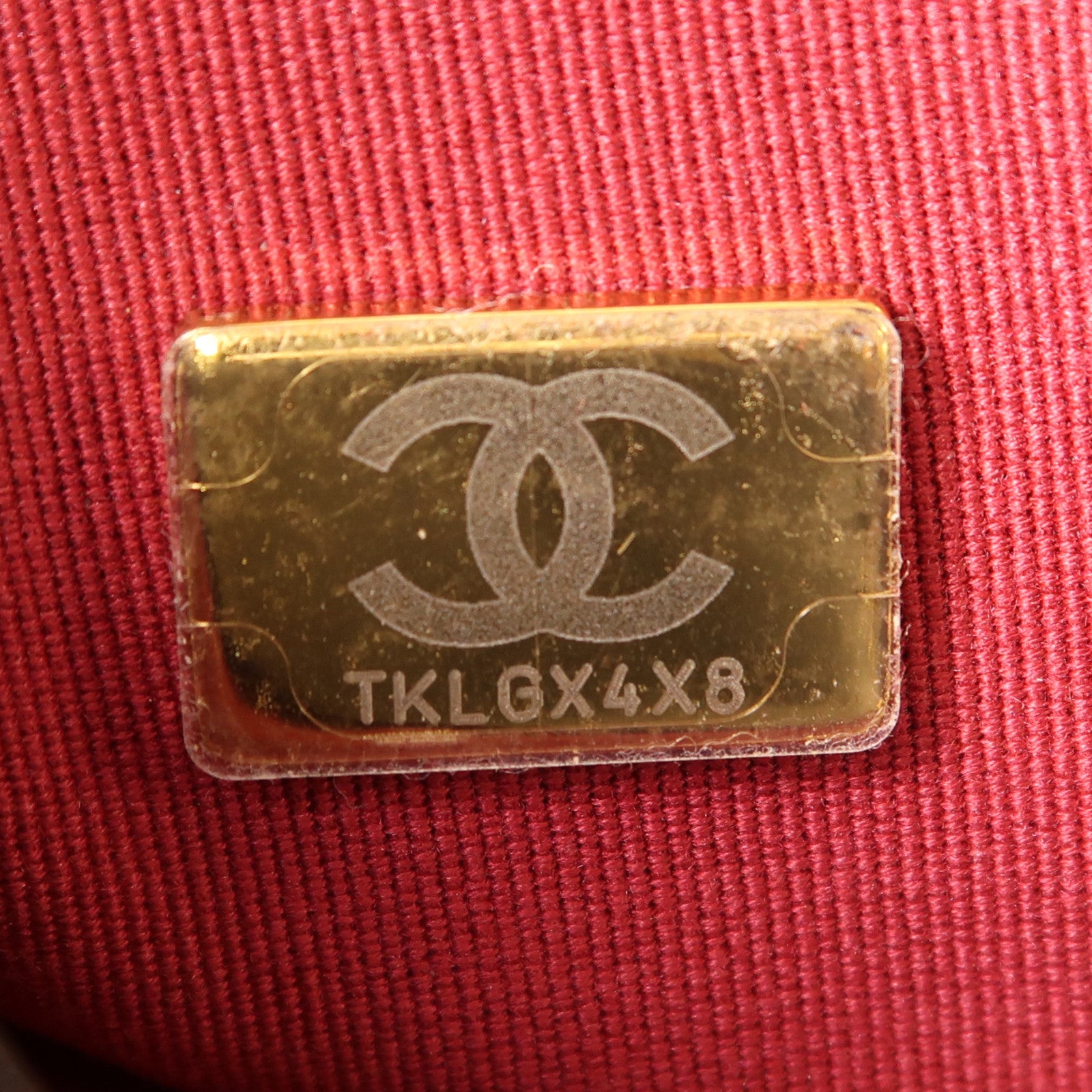 CHANEL 牛皮皮革Shoulder Bag金扣肩背袋