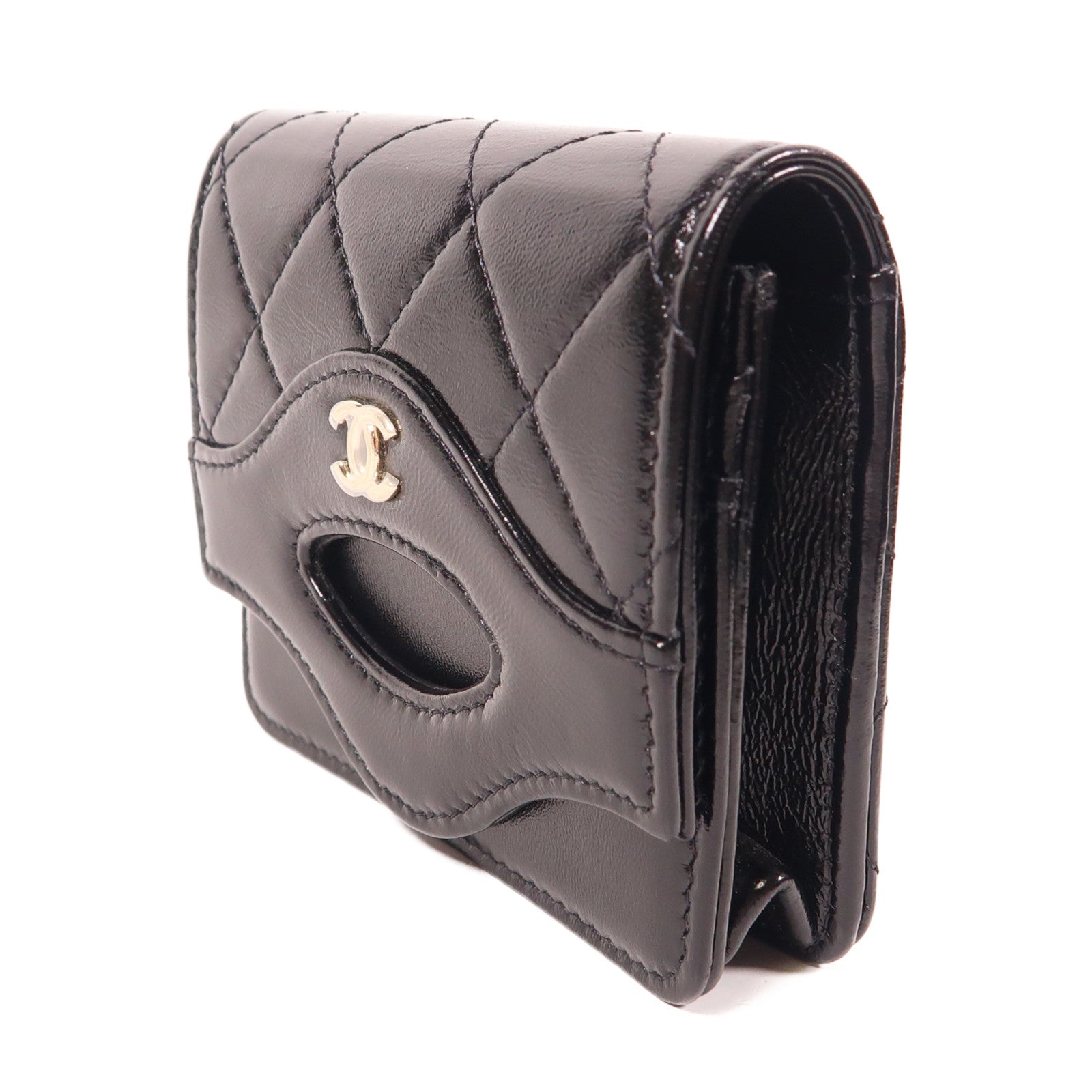 CHANEL 牛皮皮革31 Wallet銀扣錢包
