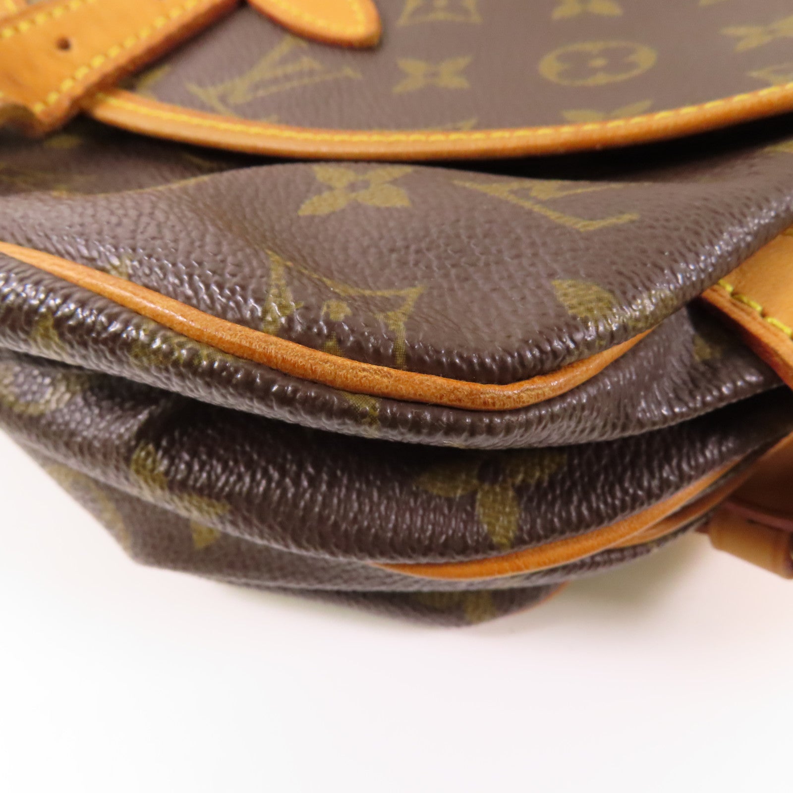 LOUIS VUITTON Monogram Saumur 30金扣肩背袋