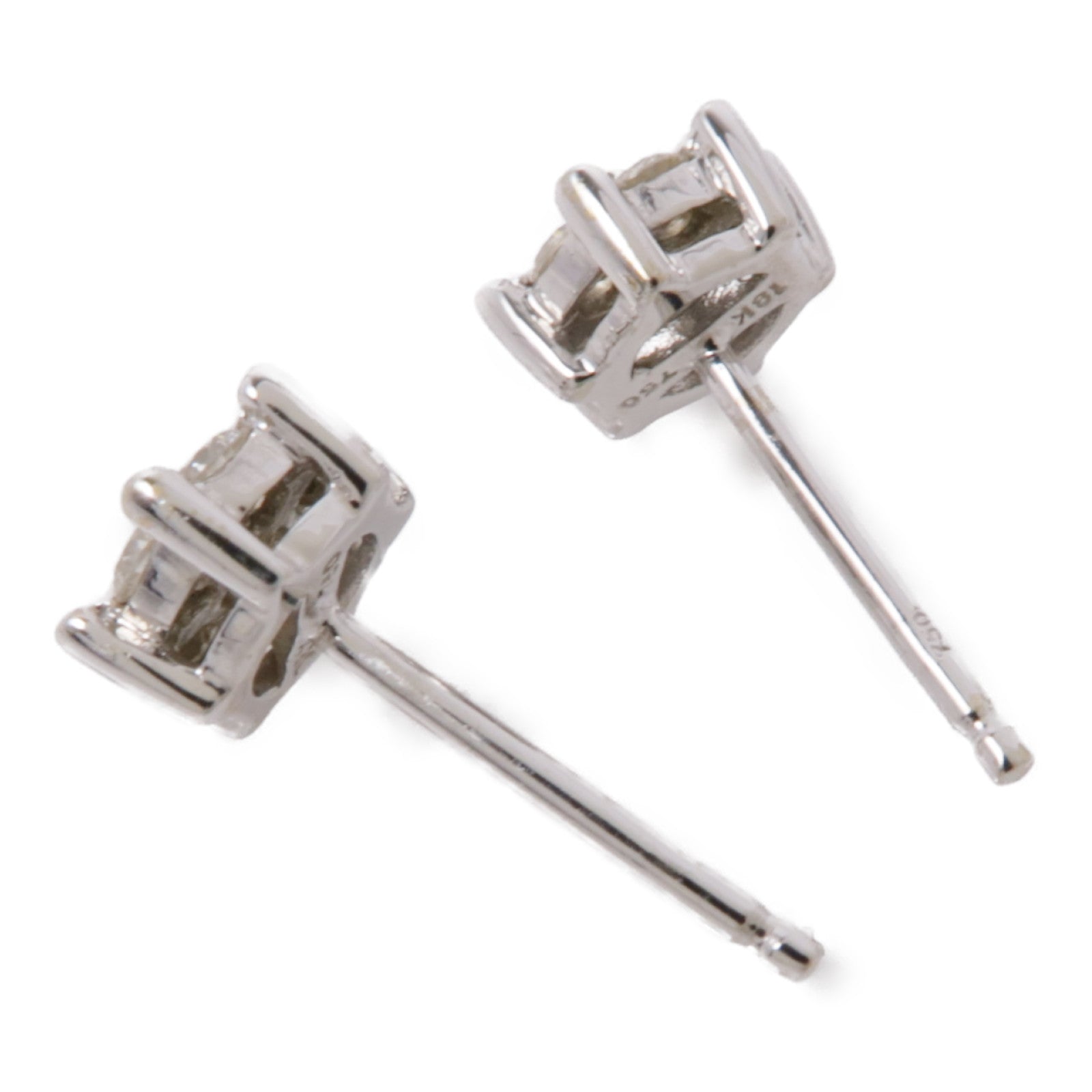 JEWELRY 18K白金Diamond Earrings鑽石耳環