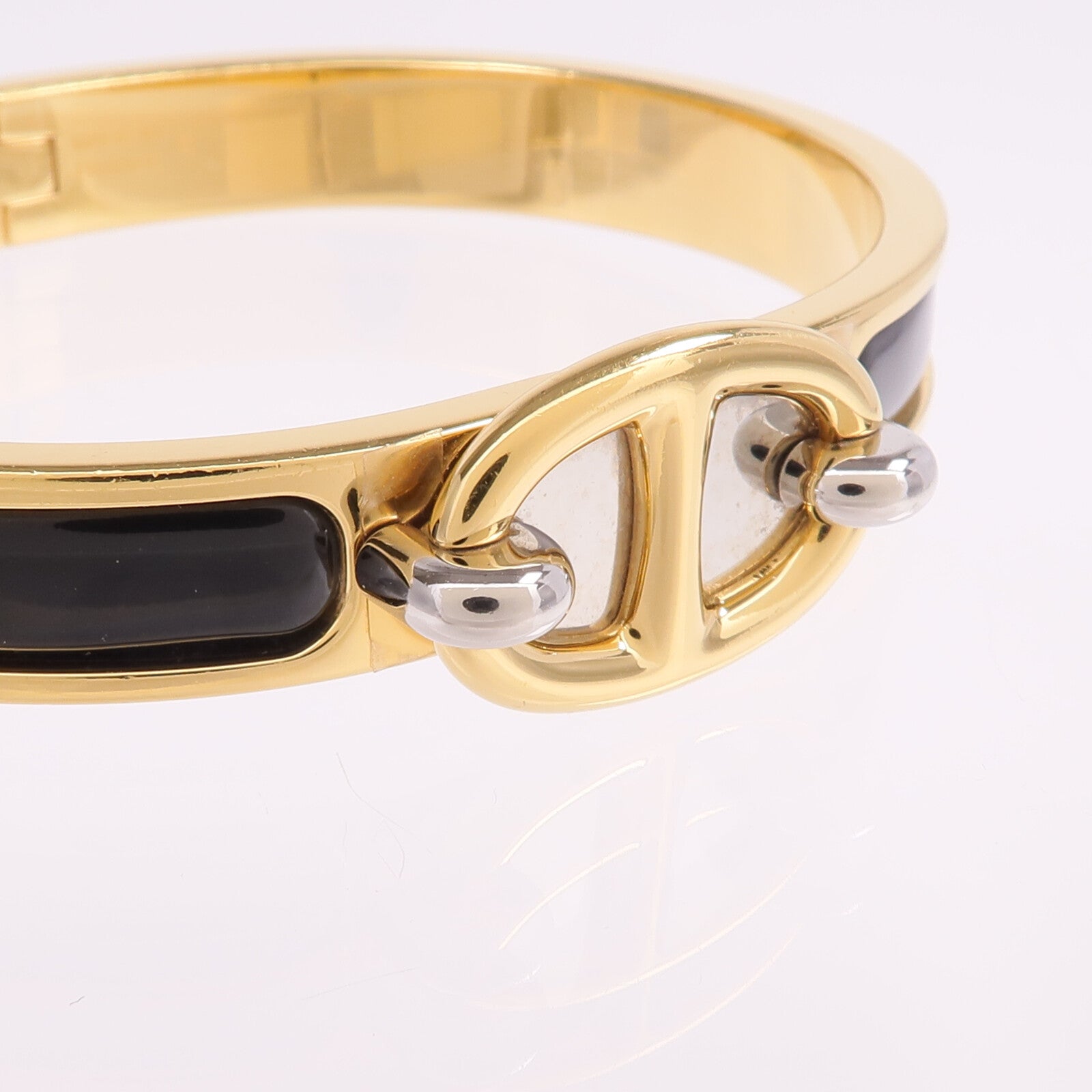 HERMES 金屬Mini Clic Chaine D'Ancre手鐲