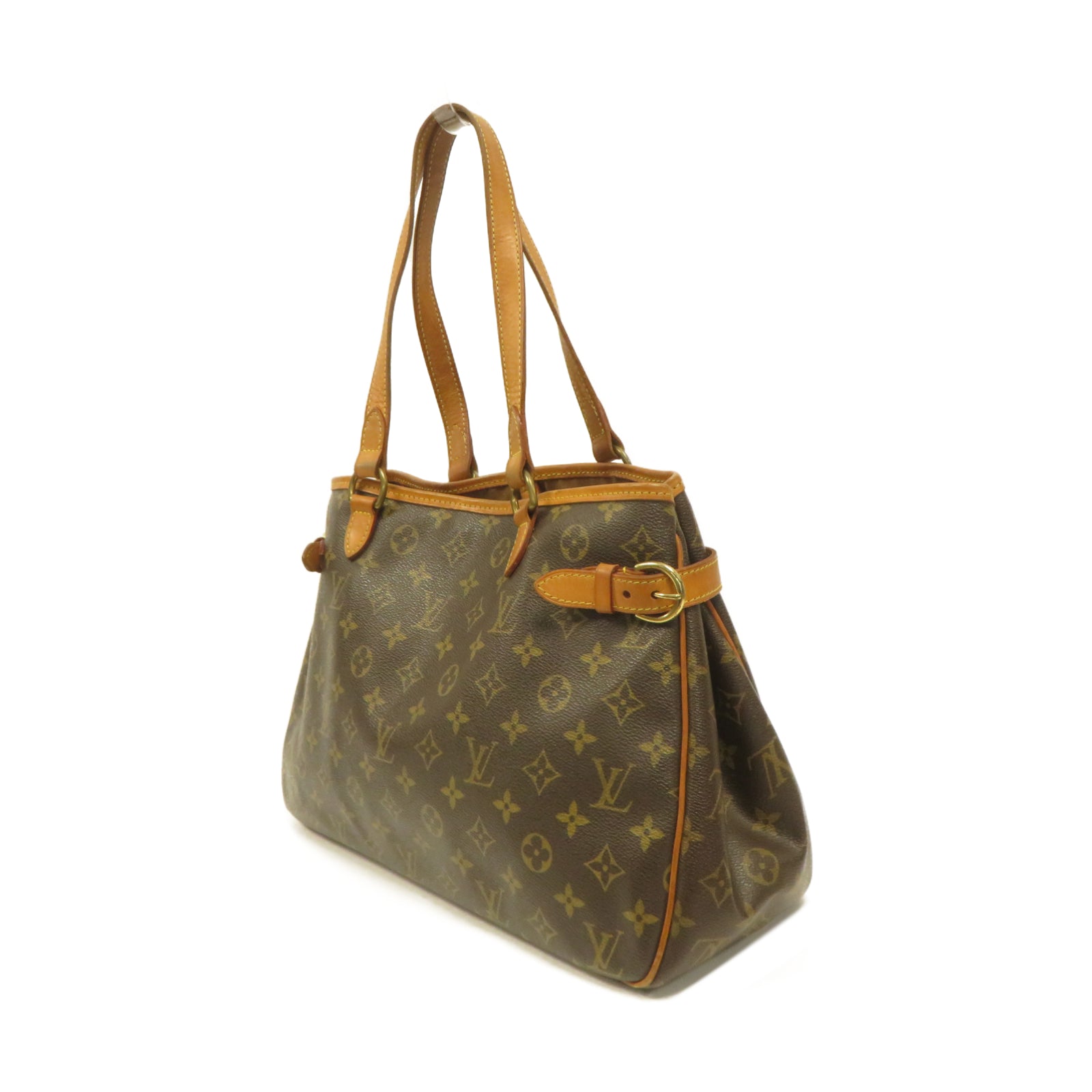 LOUIS VUITTON 【激減優惠】Monogram Batignolles Horizont金扣肩背袋啡色