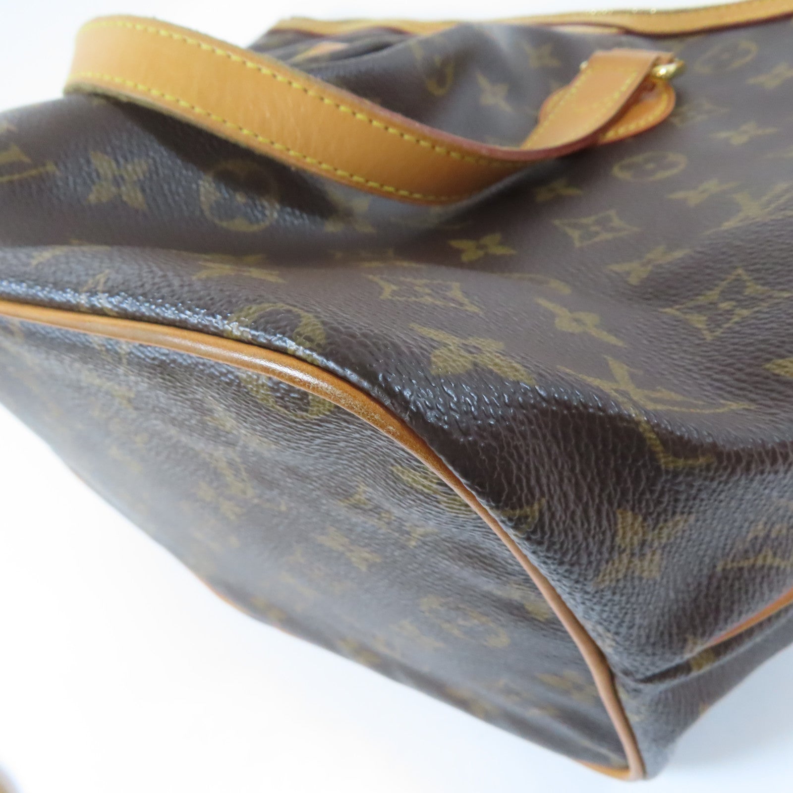 LOUIS VUITTON Monogram Palermo PM 2 Way Shoulder金扣手挽肩背兩用袋啡色