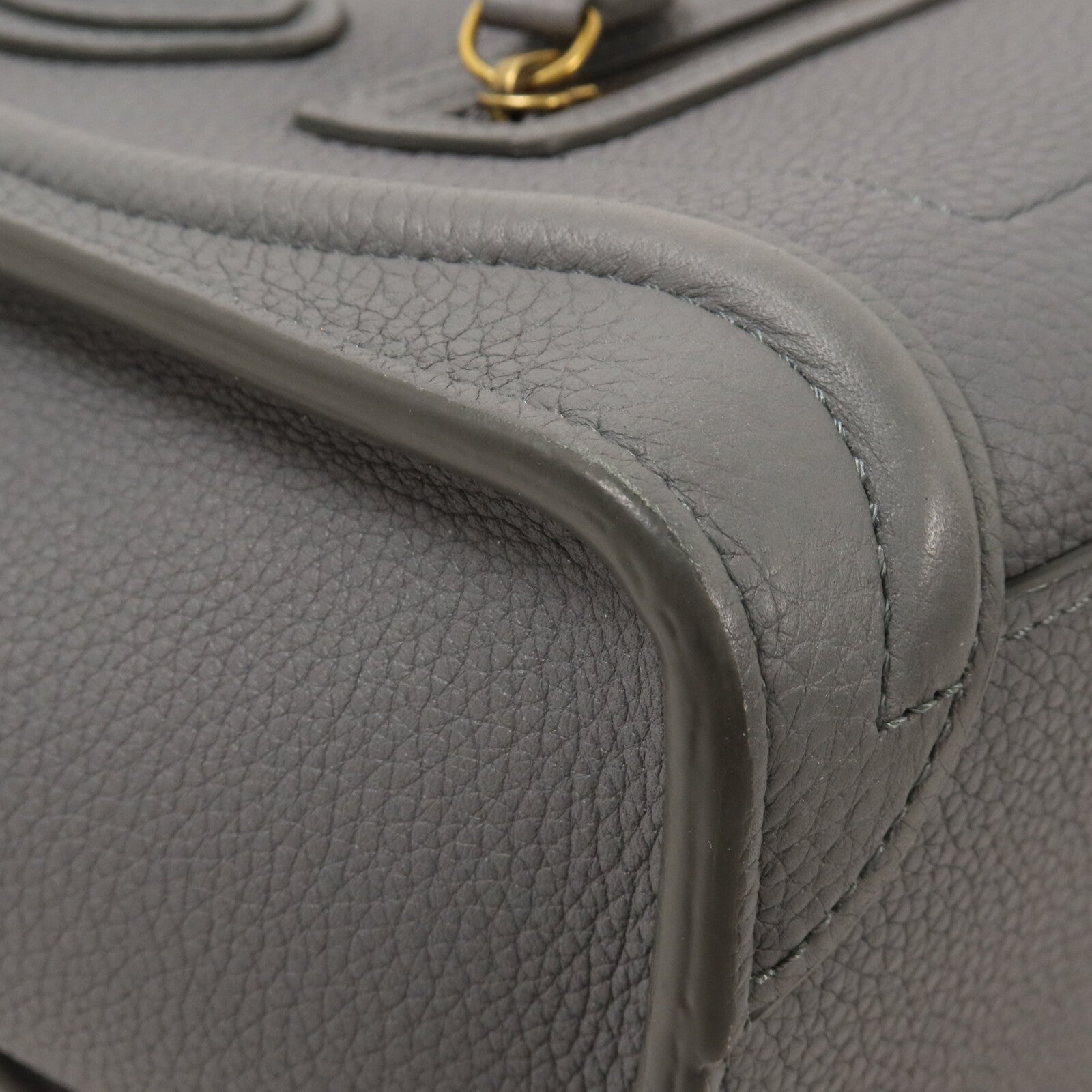 CELINE 牛皮皮革Nano Luggage手挽肩背兩用袋