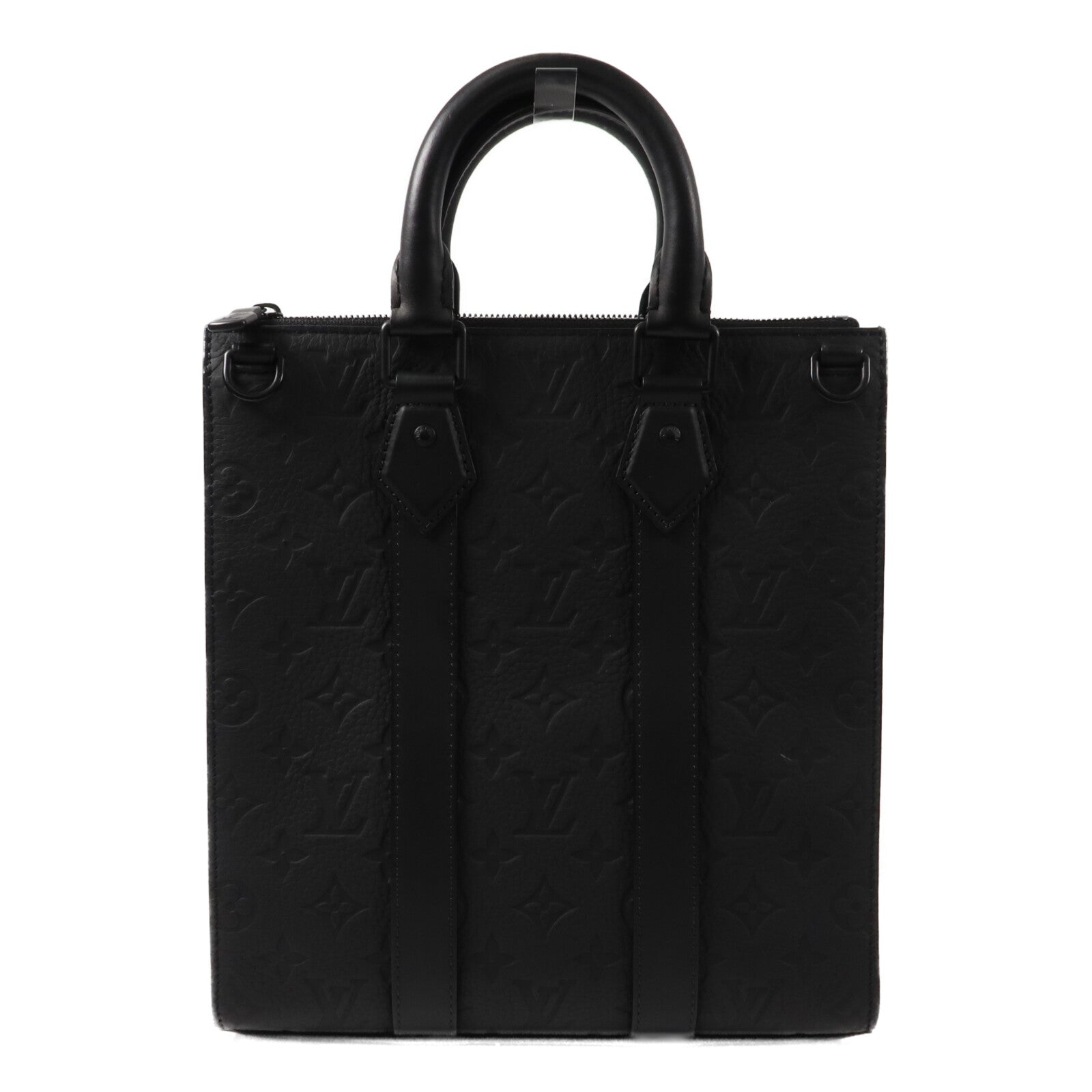 LOUIS VUITTON 牛皮皮革Sac Plat Cross手挽肩背兩用袋