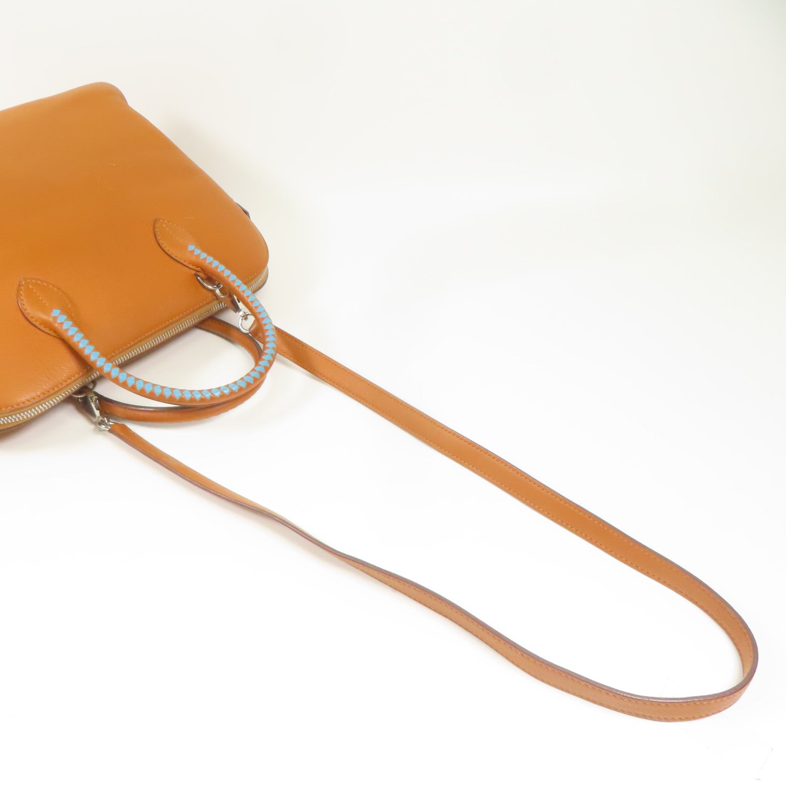 HERMES Epsom皮革Bolido1923 30銀扣手挽肩背兩用袋